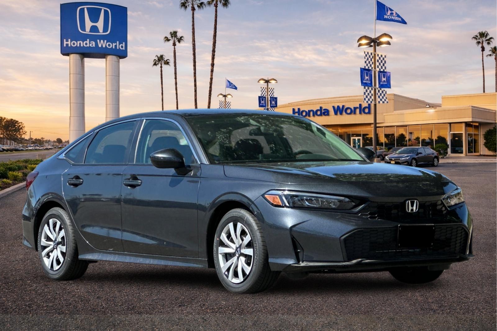 New 2026 Meteorite Gray Metallic Honda LX image 2