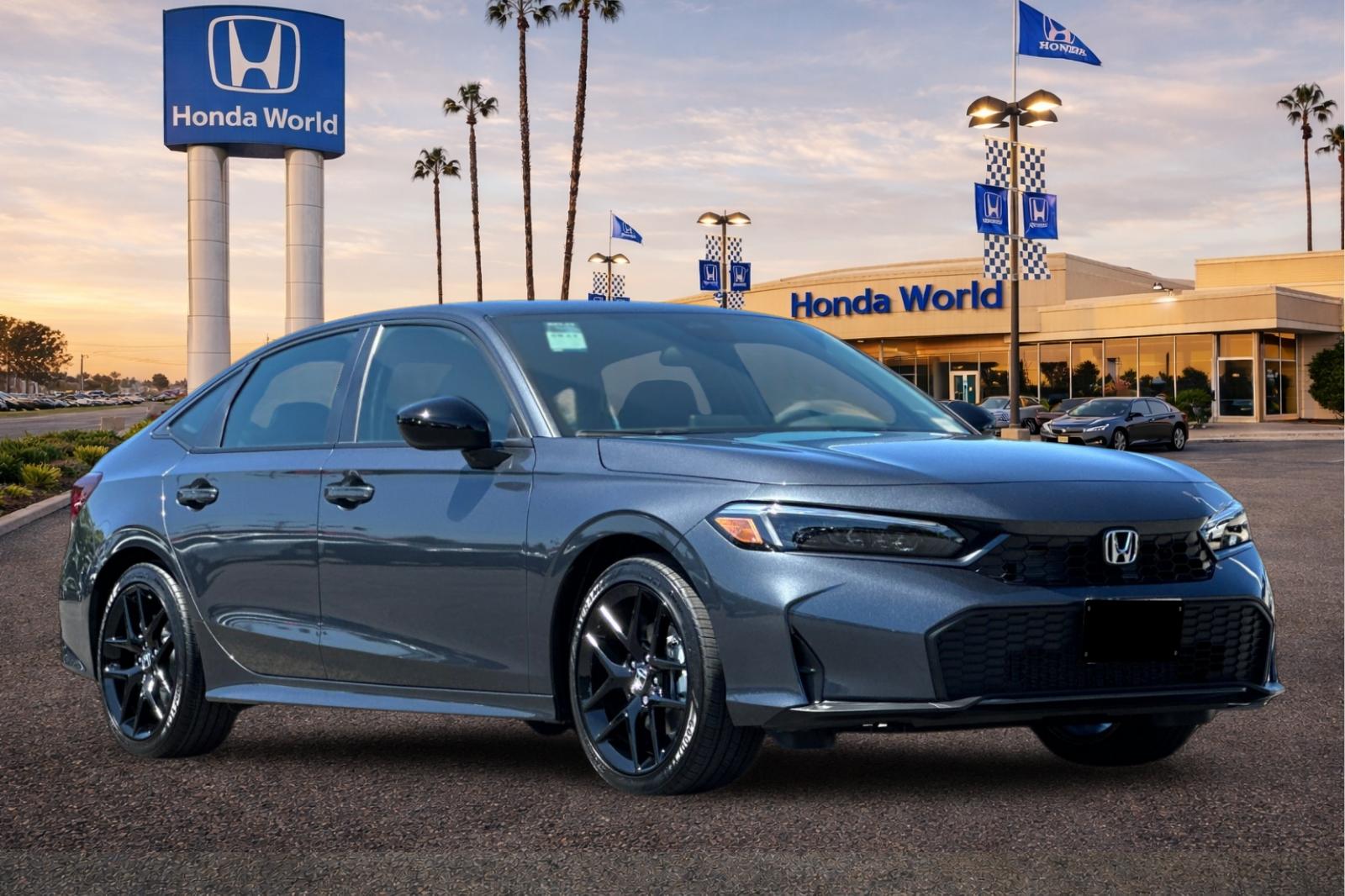 New 2026 Meteorite Gray Metallic Honda Sport image 2