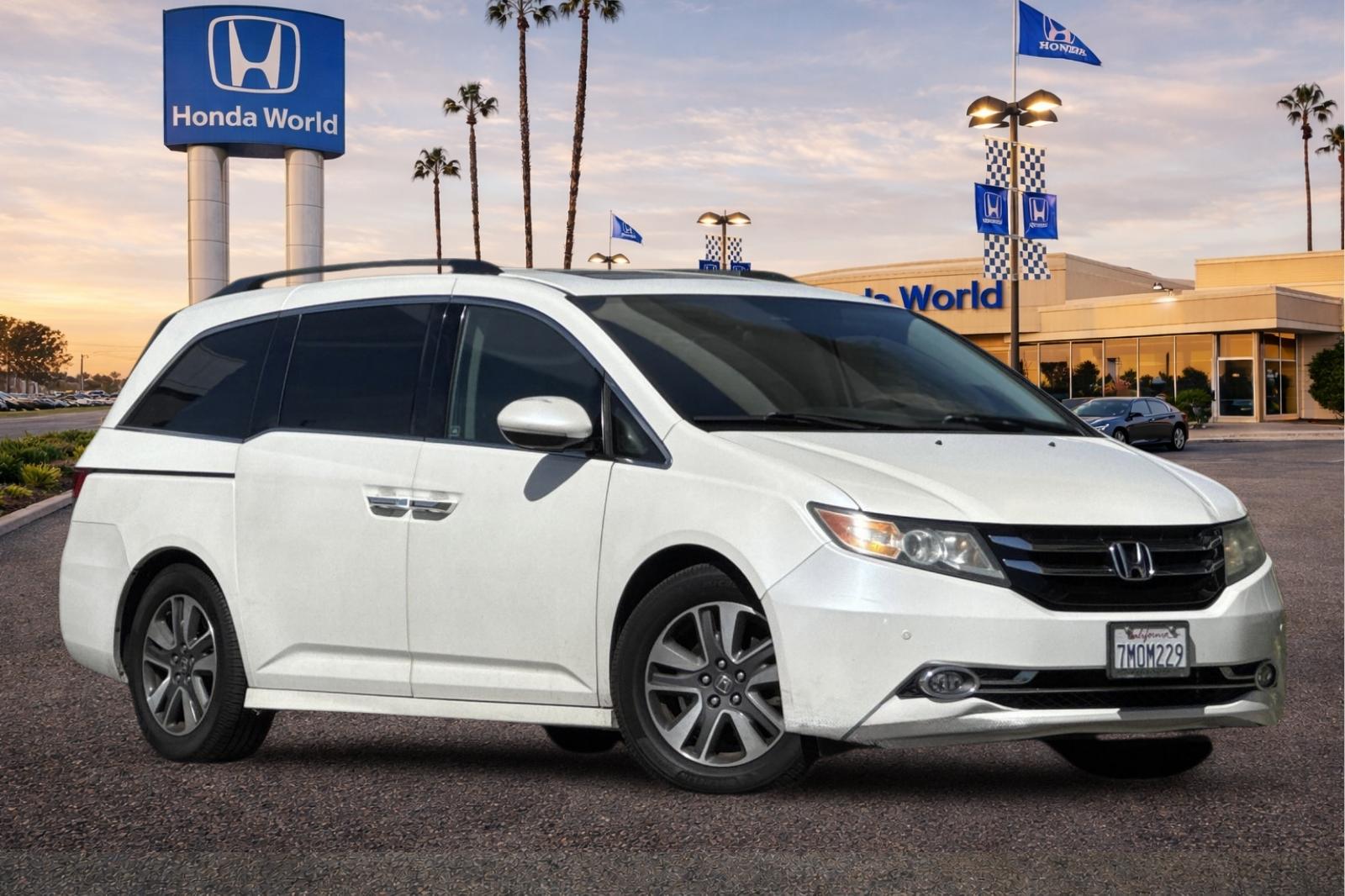 Used 2015 Honda Odyssey Touring with VIN 5FNRL5H99FB082321 for sale in Westminster, CA