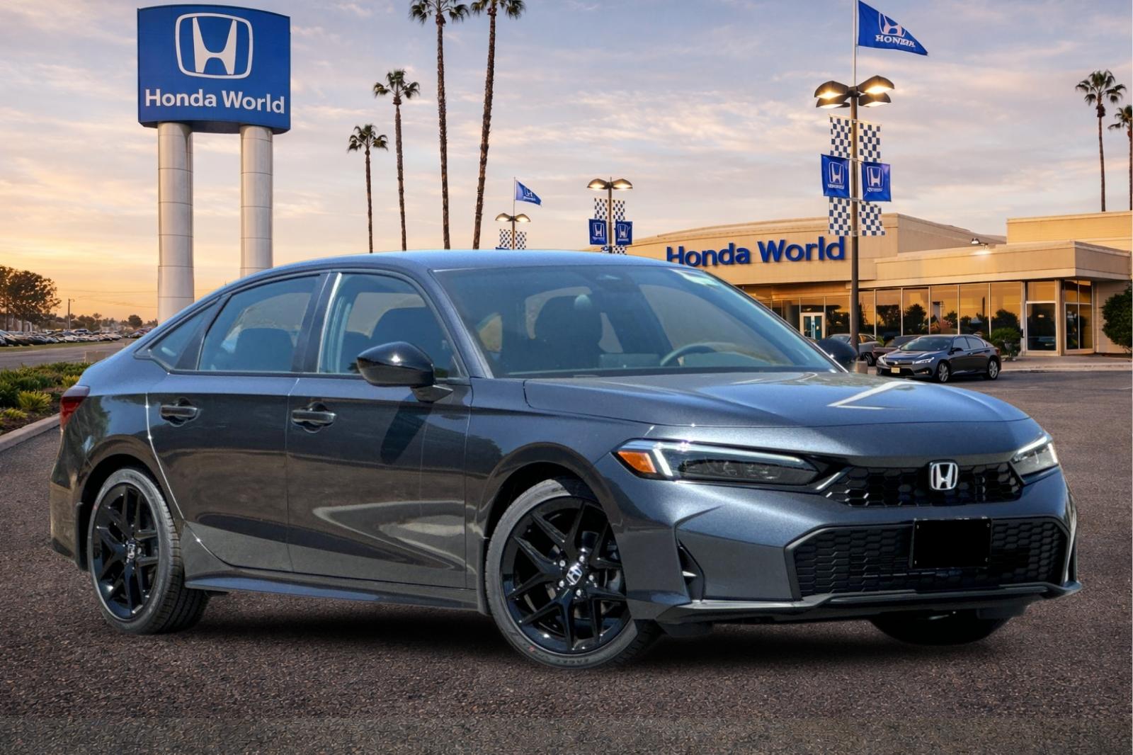 New 2026 Meteorite Gray Metallic Honda Sport image 2
