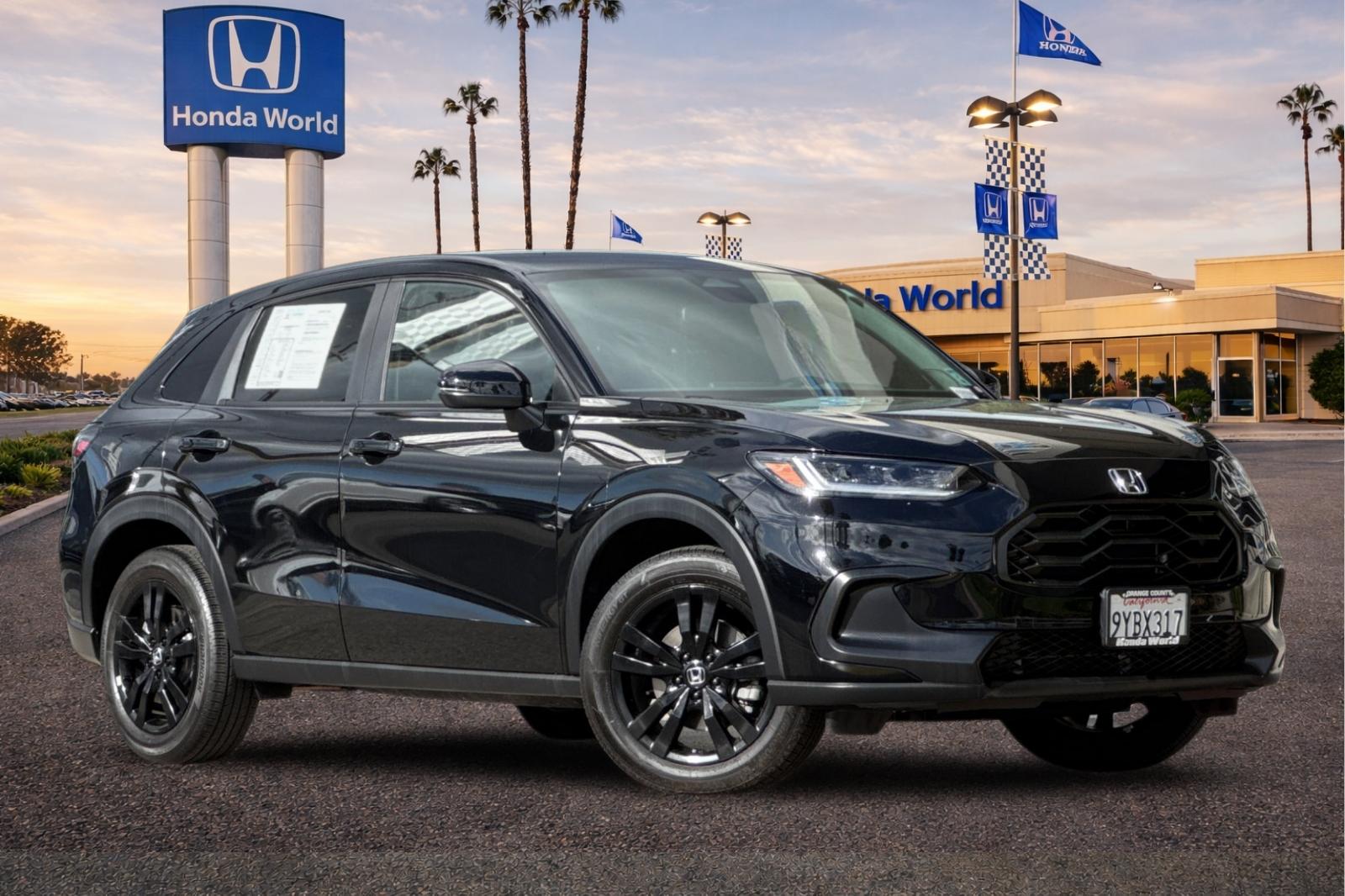 Certified Used 2026 Crystal Black Pearl Honda AWD SPORT image 2