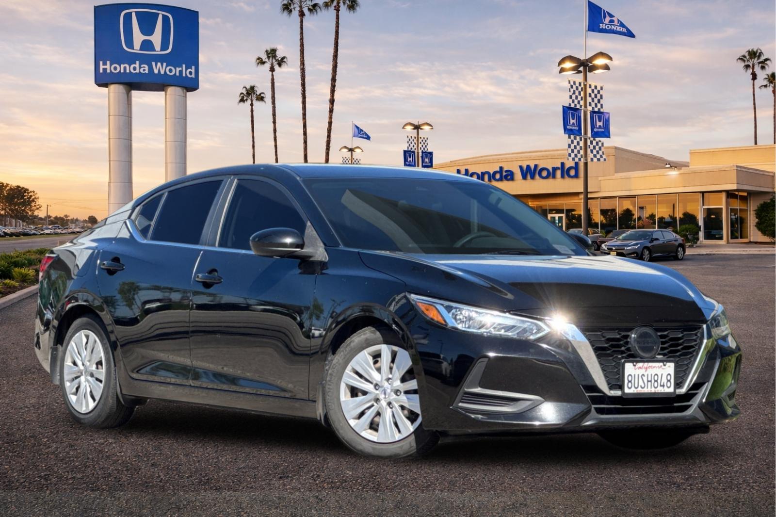 Used 2021 Nissan Sentra S with VIN 3N1AB8BV8MY227960 for sale in Westminster, CA
