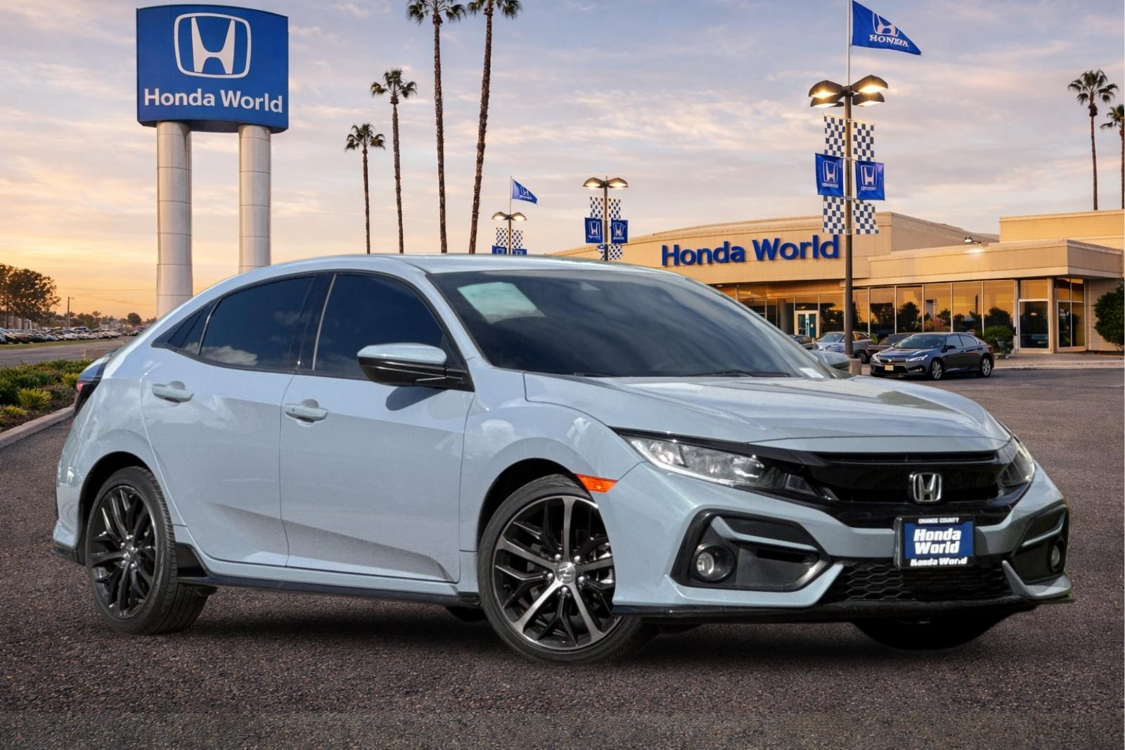 Certified Used 2021 Sonic Gray Pearl Honda Sport image 2