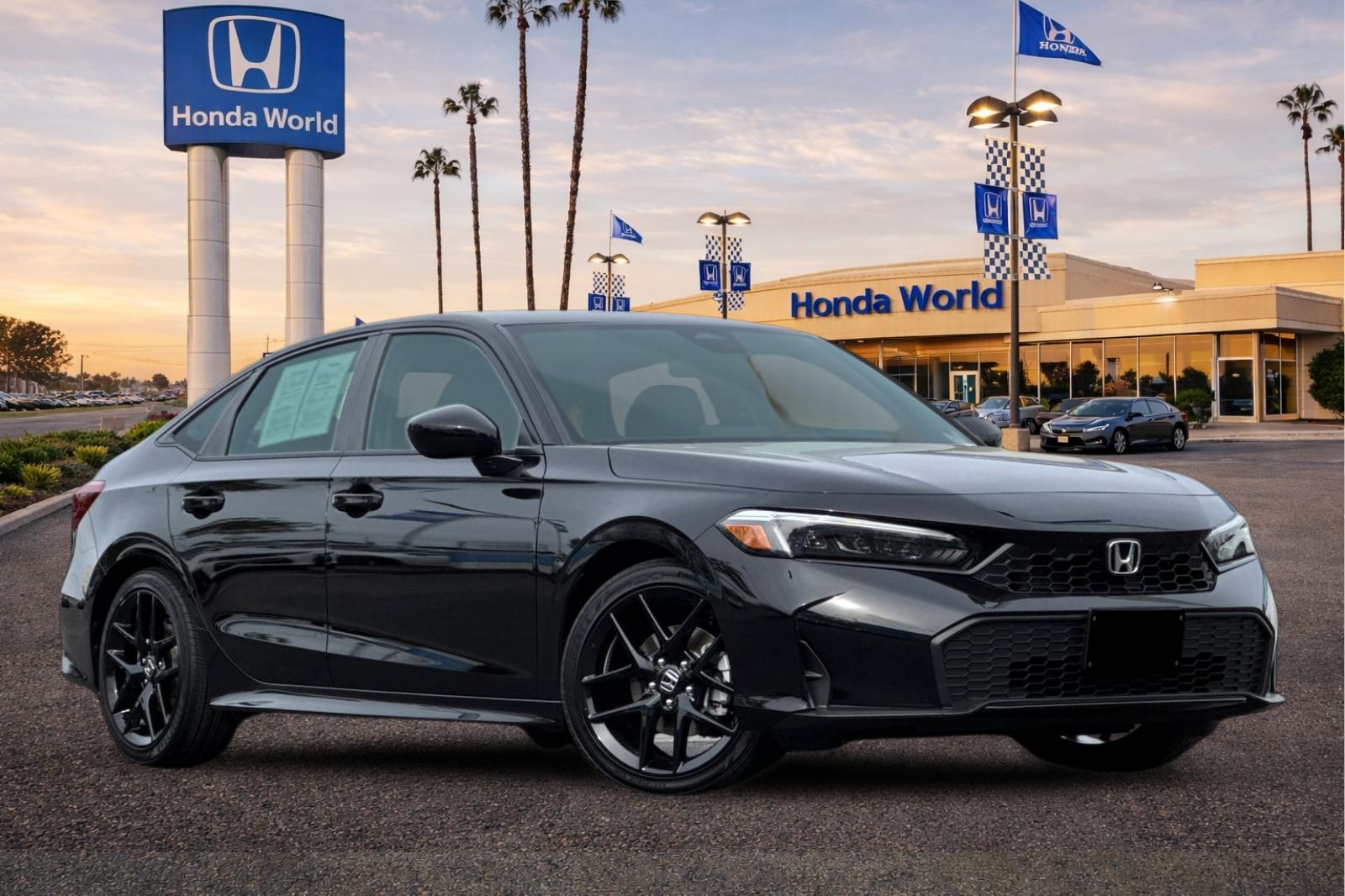 New 2026 Crystal Black Pearl Honda Sport image 2