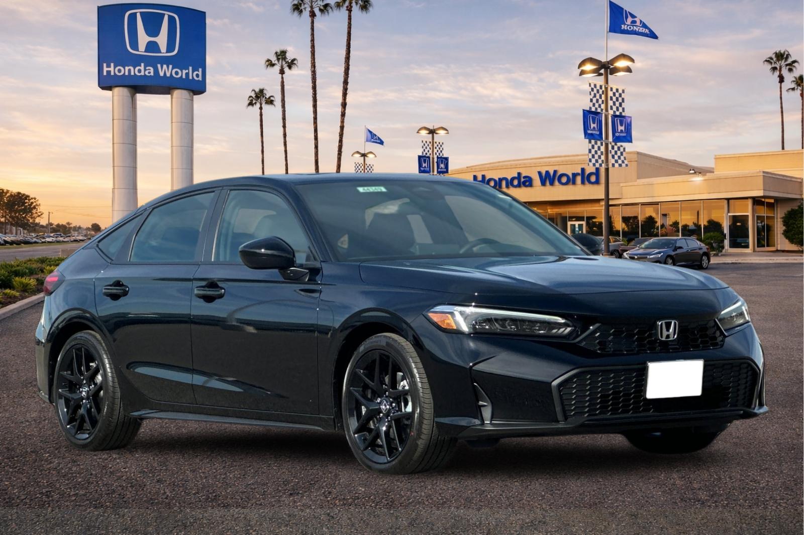 New 2026 Crystal Black Pearl Honda Sport image 2