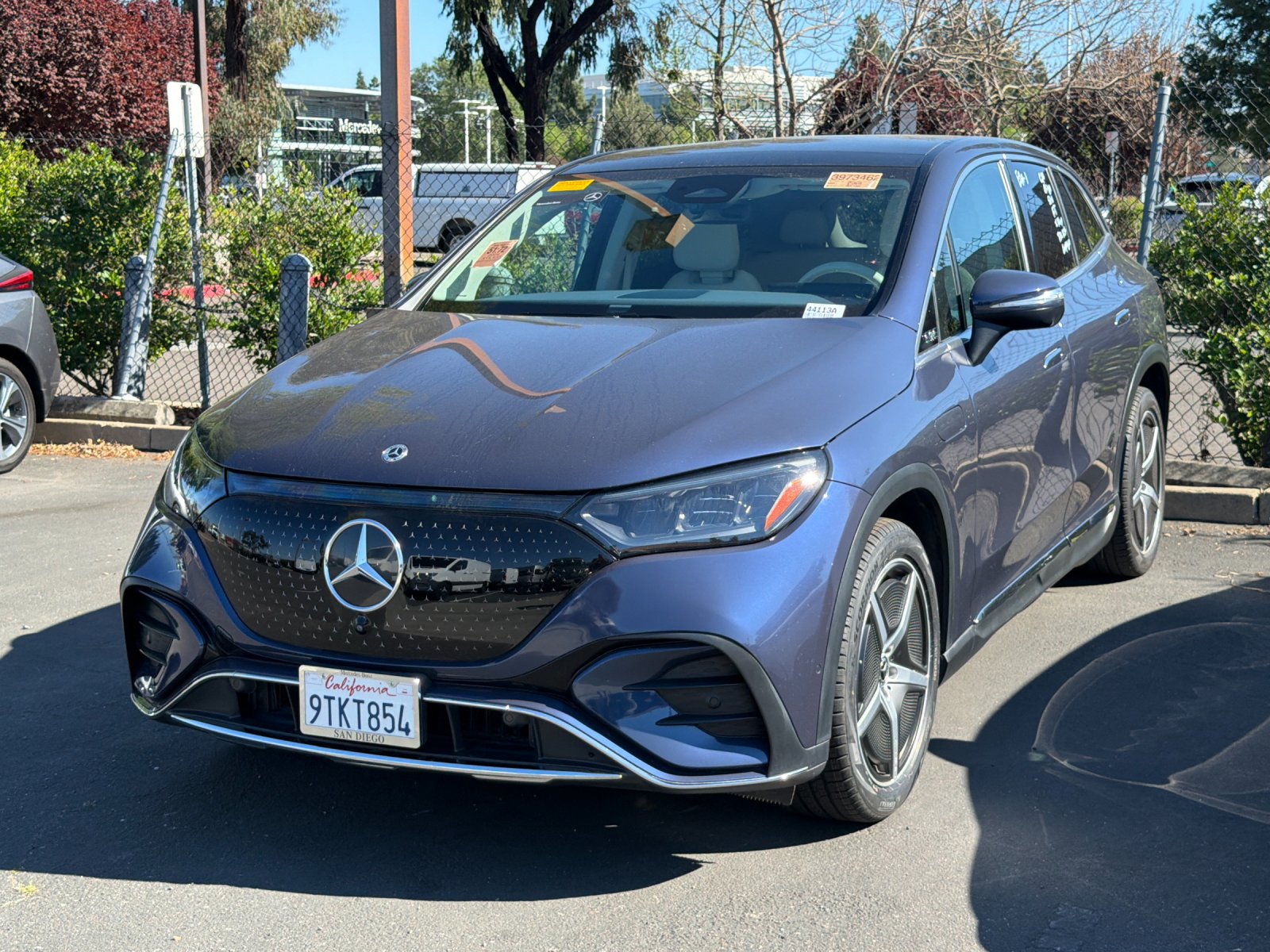 Certified 2024 Mercedes-Benz EQE SUV Base with VIN 4JGGM2BB6RA046254 for sale in Pleasanton, CA