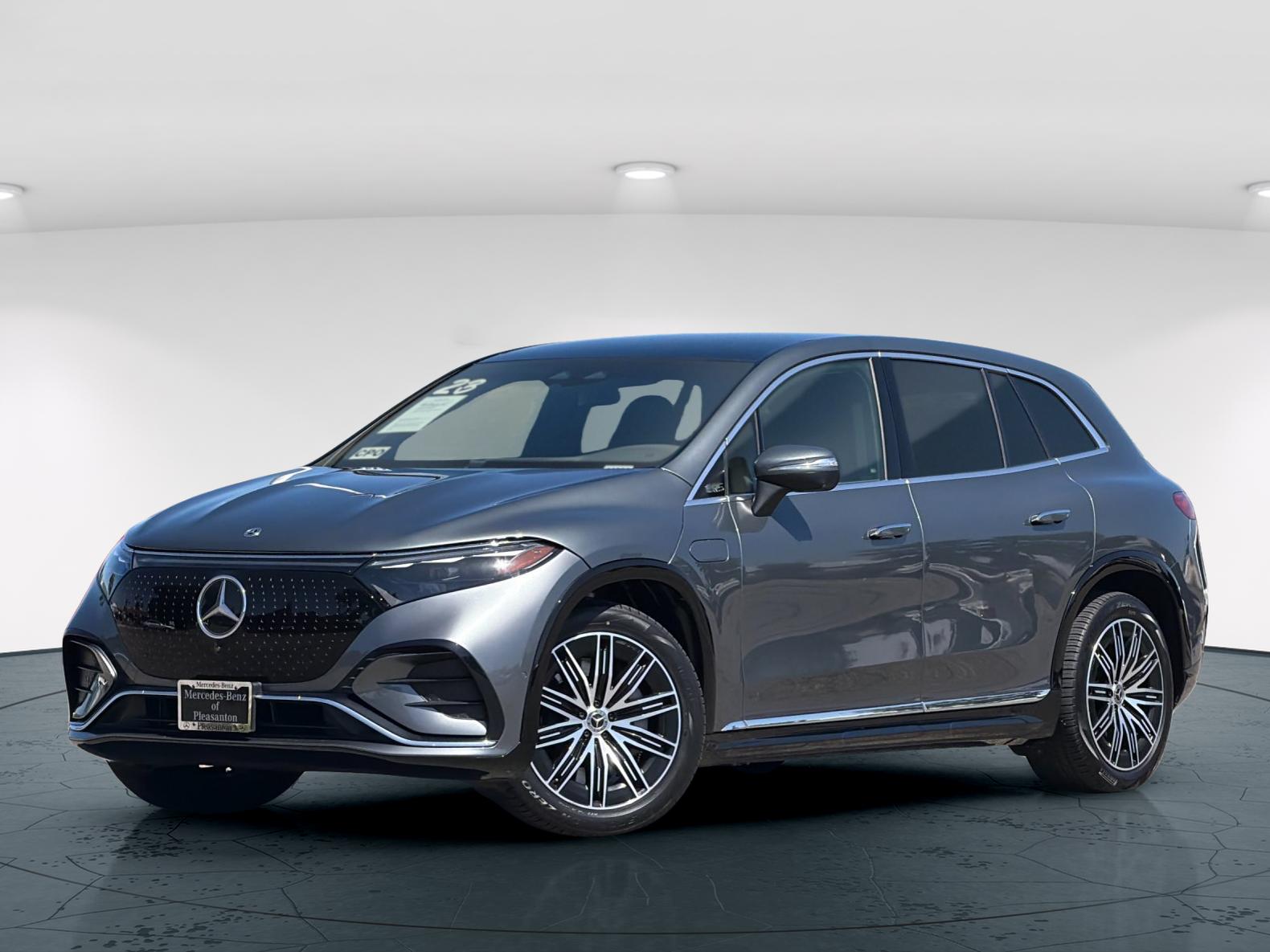 Used 2023 Mercedes-Benz EQS SUV Base with VIN 4JGDM4EB2PA002386 for sale in Pleasanton, CA