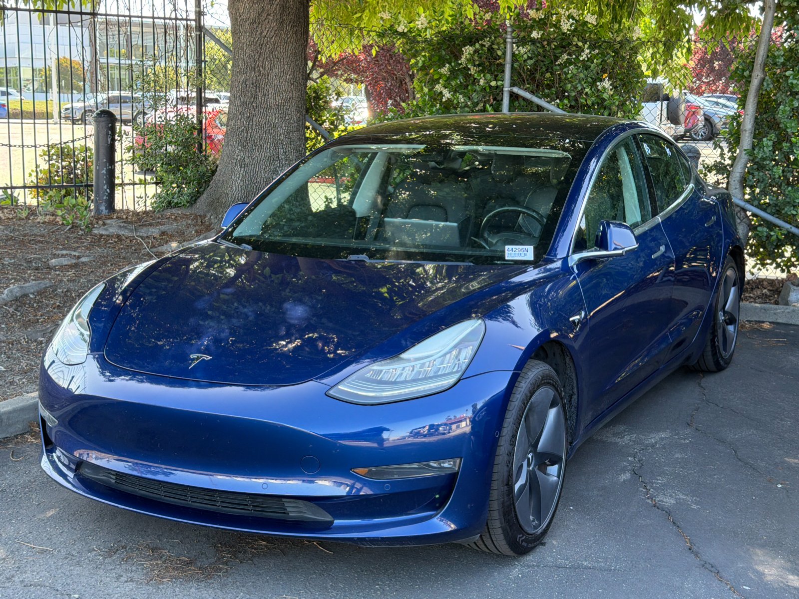 Used 2018 Tesla Model 3 Long Range with VIN 5YJ3E1EA5JF043435 for sale in Pleasanton, CA