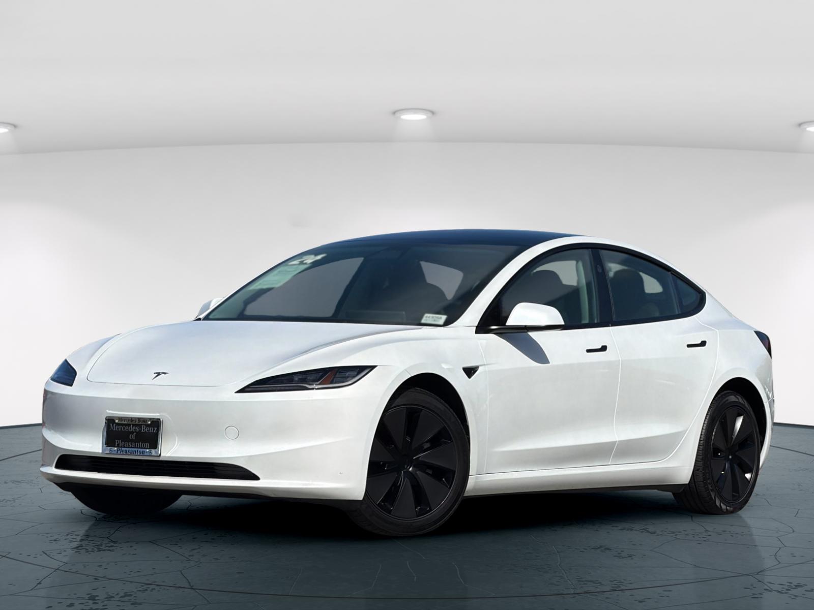 Used 2024 Tesla Model 3 Base with VIN 5YJ3E1EAXRF833101 for sale in Pleasanton, CA