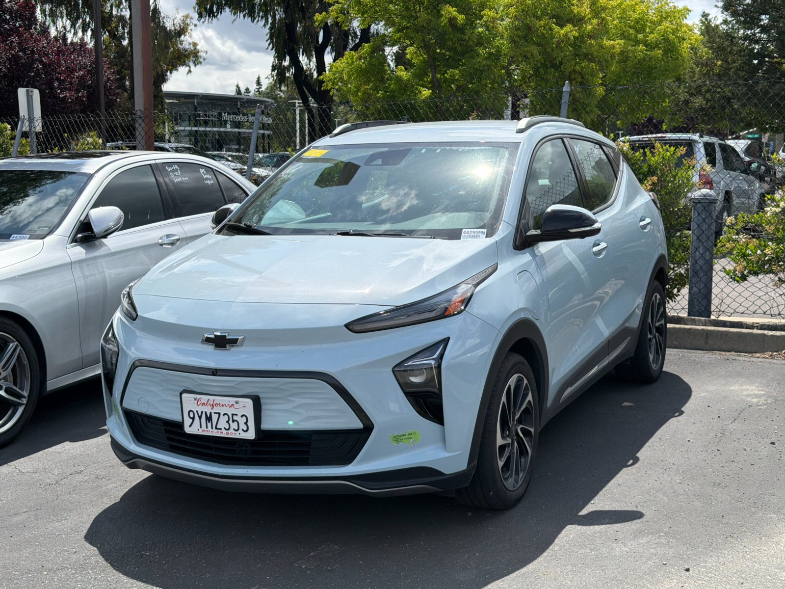 Used 2023 Chevrolet Bolt EUV Premier with VIN 1G1FZ6S02P4154883 for sale in Pleasanton, CA