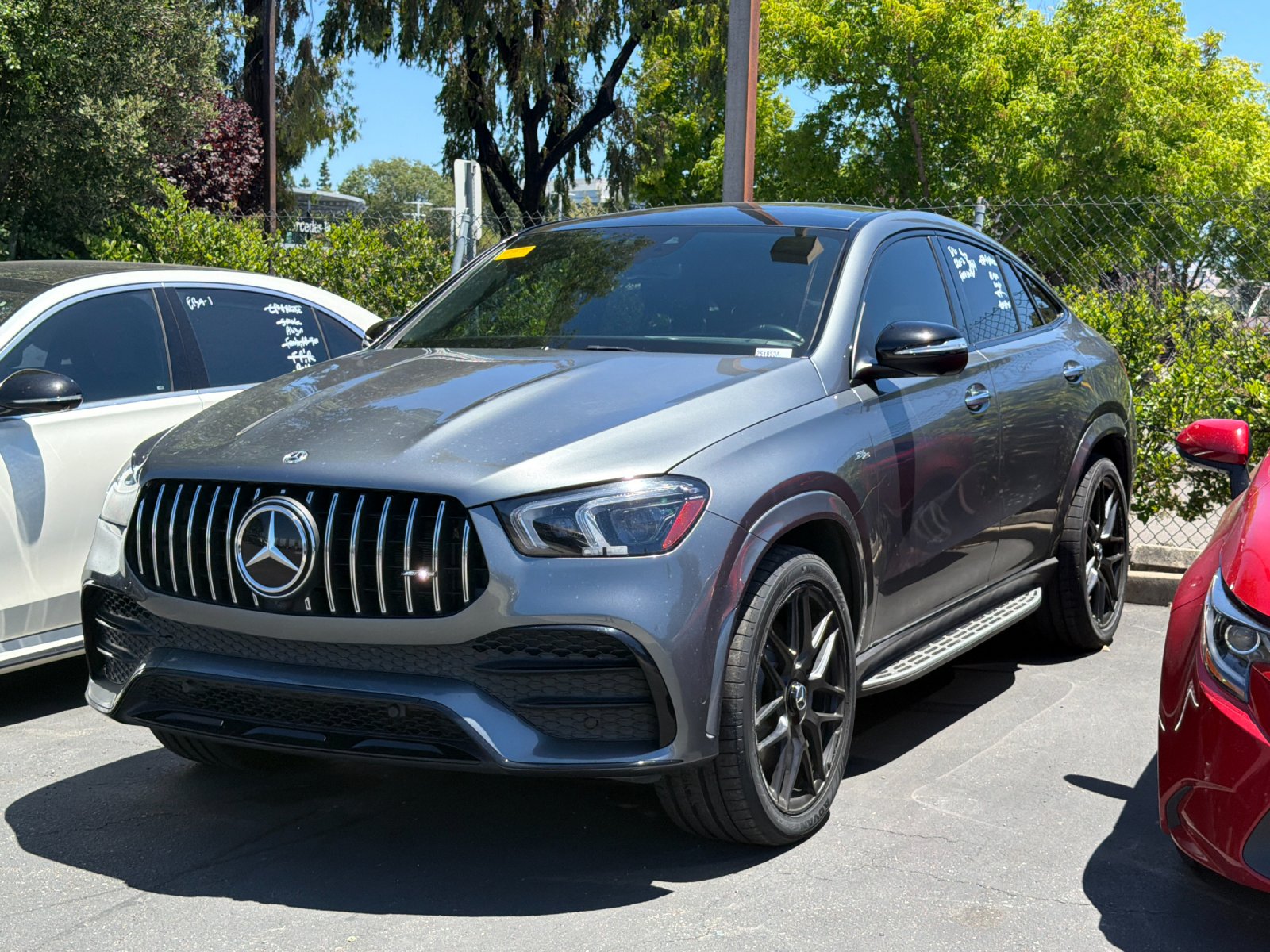 Certified Used 2022 Selenite Grey Metallic Mercedes-Benz GLE 53 AMG® 4D Coupe 4MATIC®  image 2
