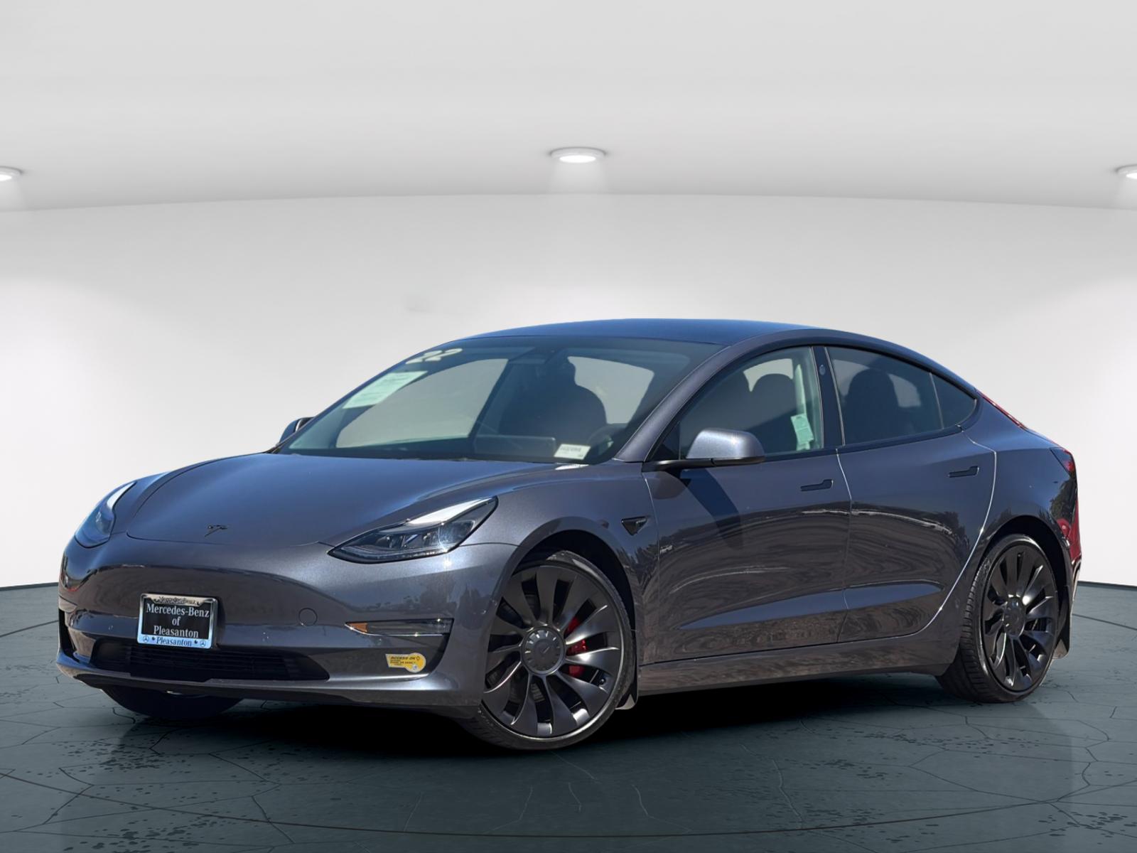Used 2022 Tesla Model 3 Performance with VIN 5YJ3E1EC7NF260279 for sale in Pleasanton, CA