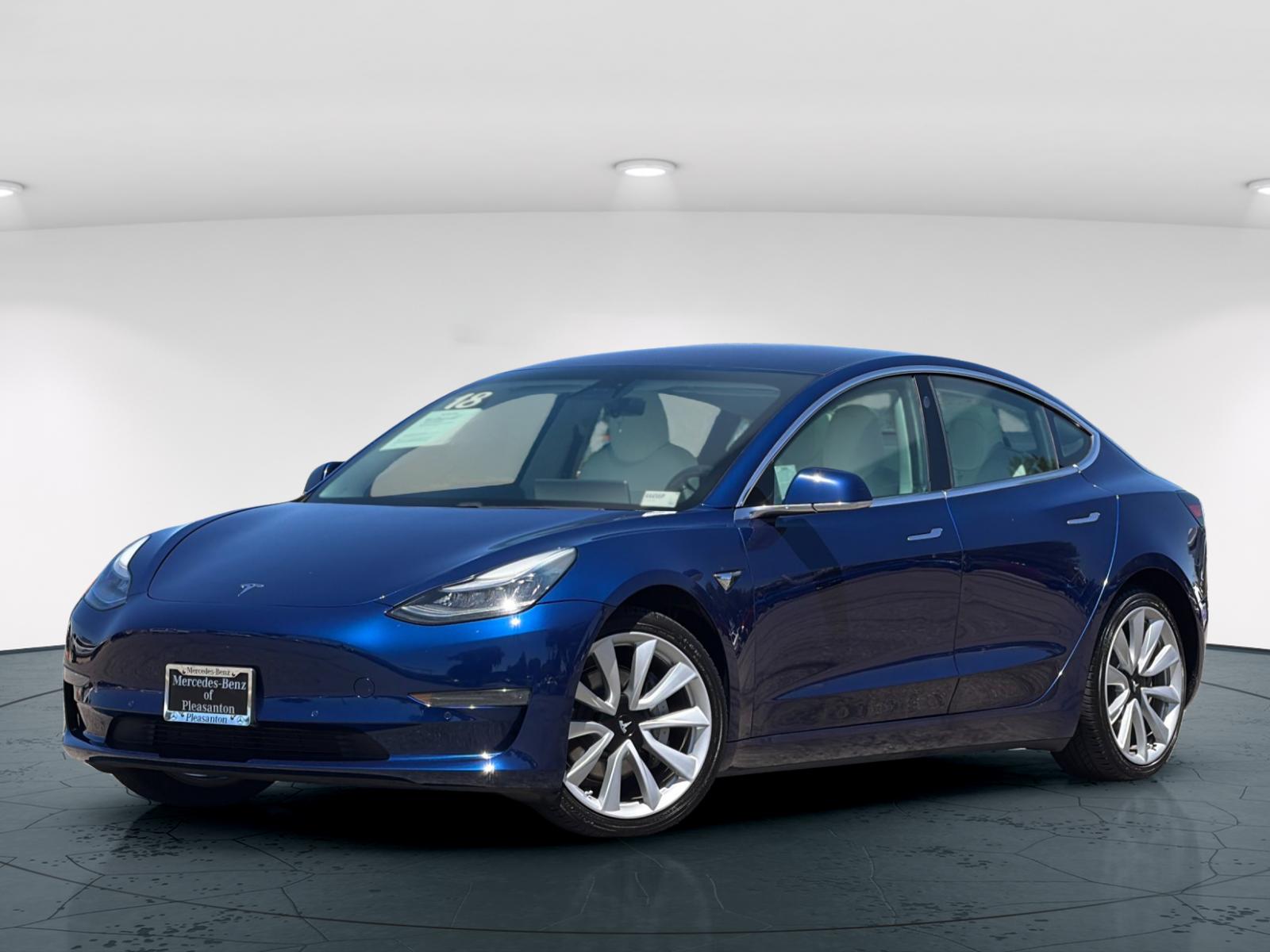 Used 2018 Tesla Model 3 Long Range Dual Motor with VIN 5YJ3E1EB8JF135339 for sale in Pleasanton, CA