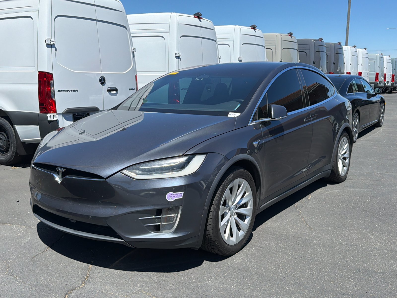 Used 2018 Tesla Model X 75D with VIN 5YJXCAE24JF142523 for sale in Pleasanton, CA