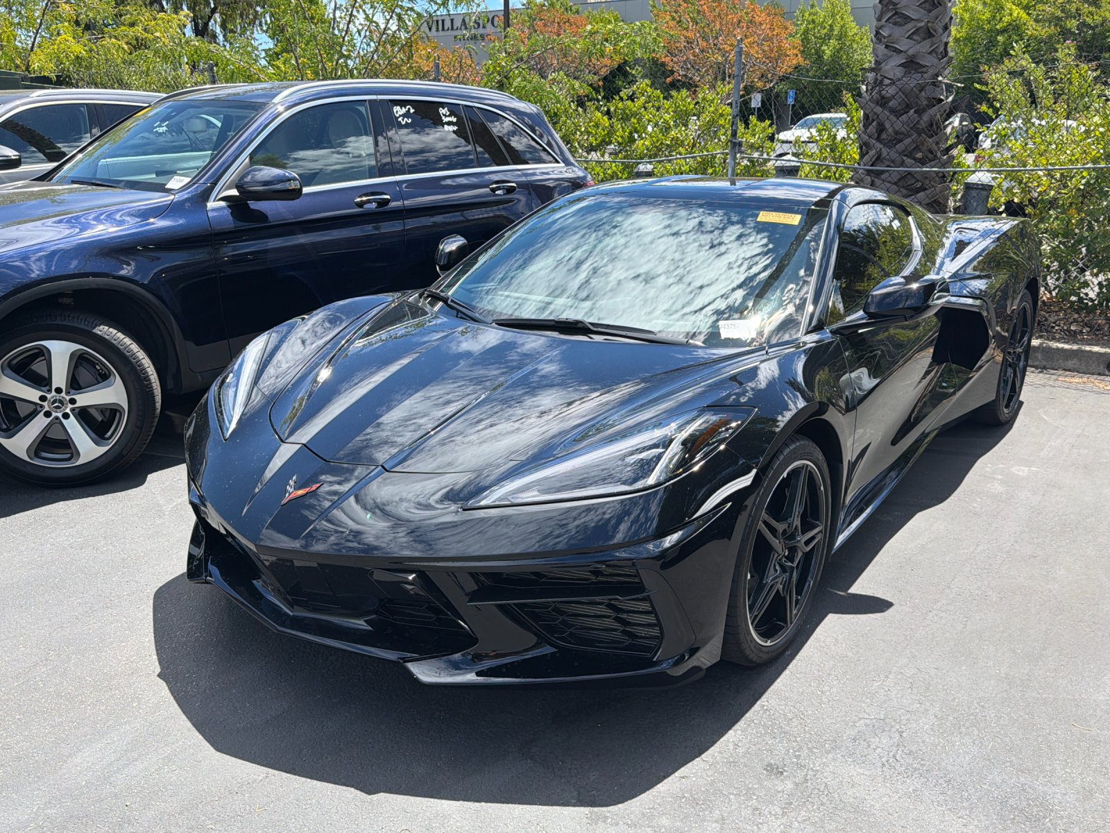 Used 2023 Black Chevrolet Stingray 2D Coupe image 2