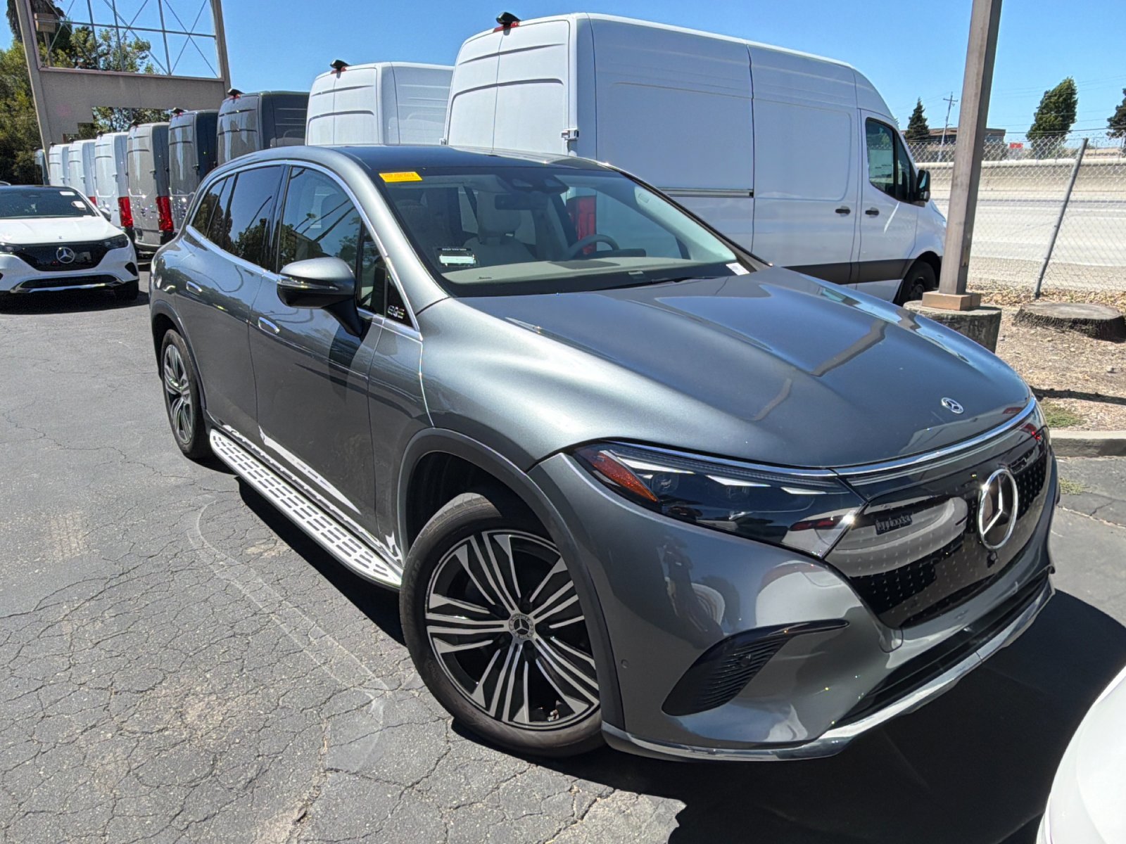 Certified 2023 Mercedes-Benz EQS SUV Base with VIN 4JGDM2DB3PA018456 for sale in Pleasanton, CA