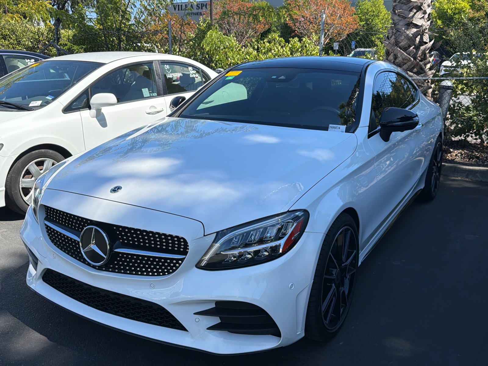 Certified Used 2023 Polar White Mercedes-Benz C 300 2D Coupe image 2