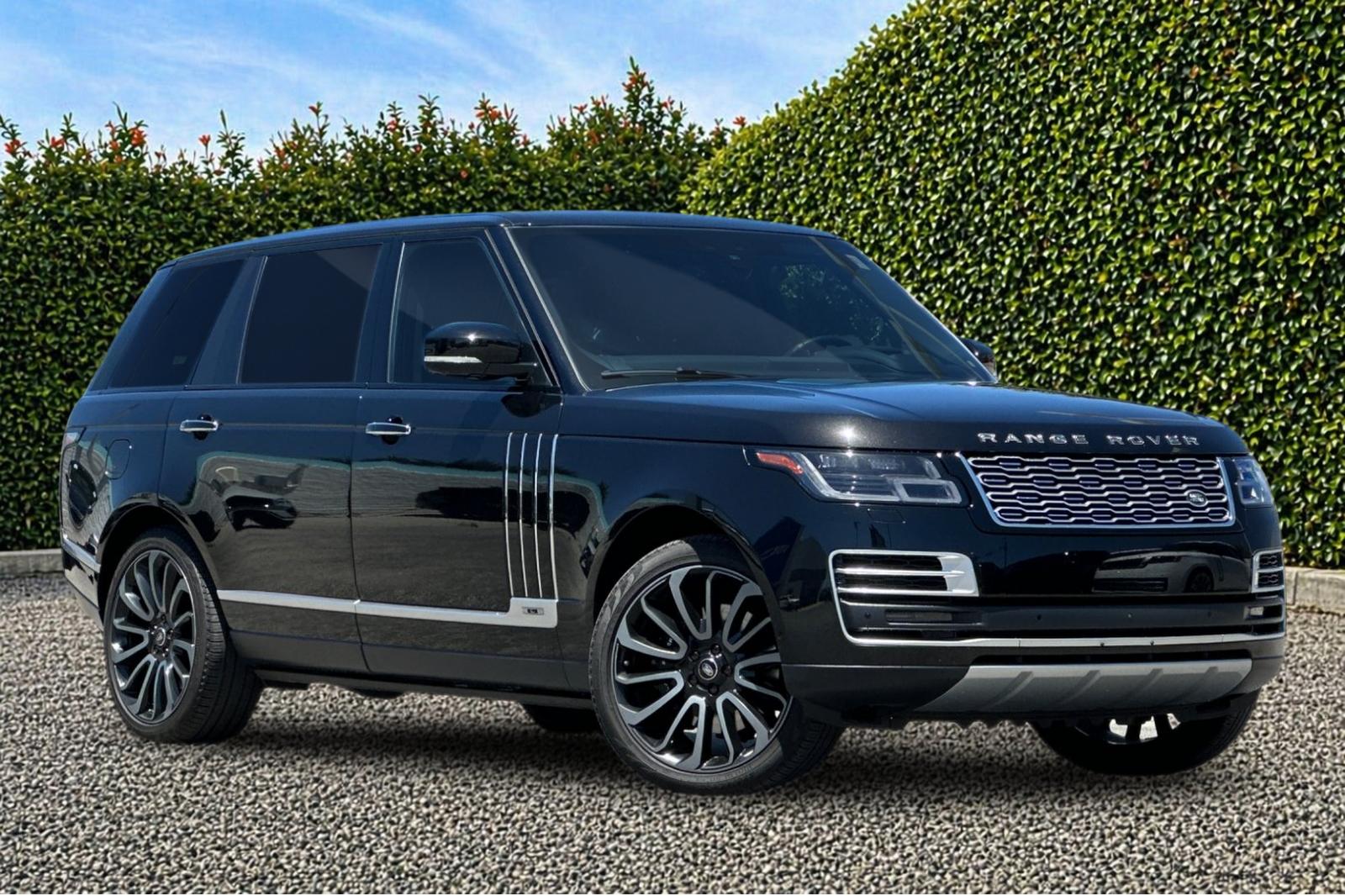 Used 2020 Santorini Black Metallic Land Rover SVAutobiography image 2