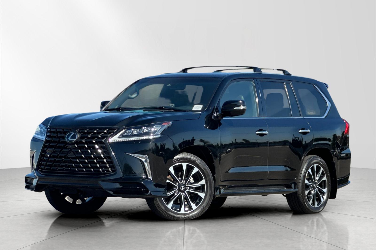 Certified Used 2021 Black Lexus 570 image 2