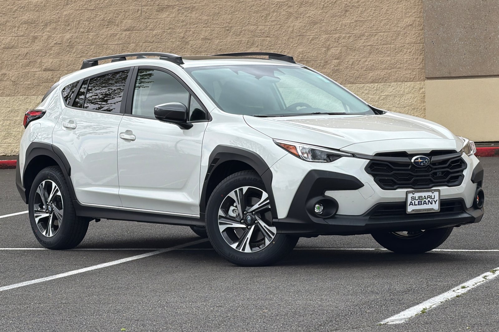 New 2026 CRYSTAL WHITE PEARL Subaru Premium image 2