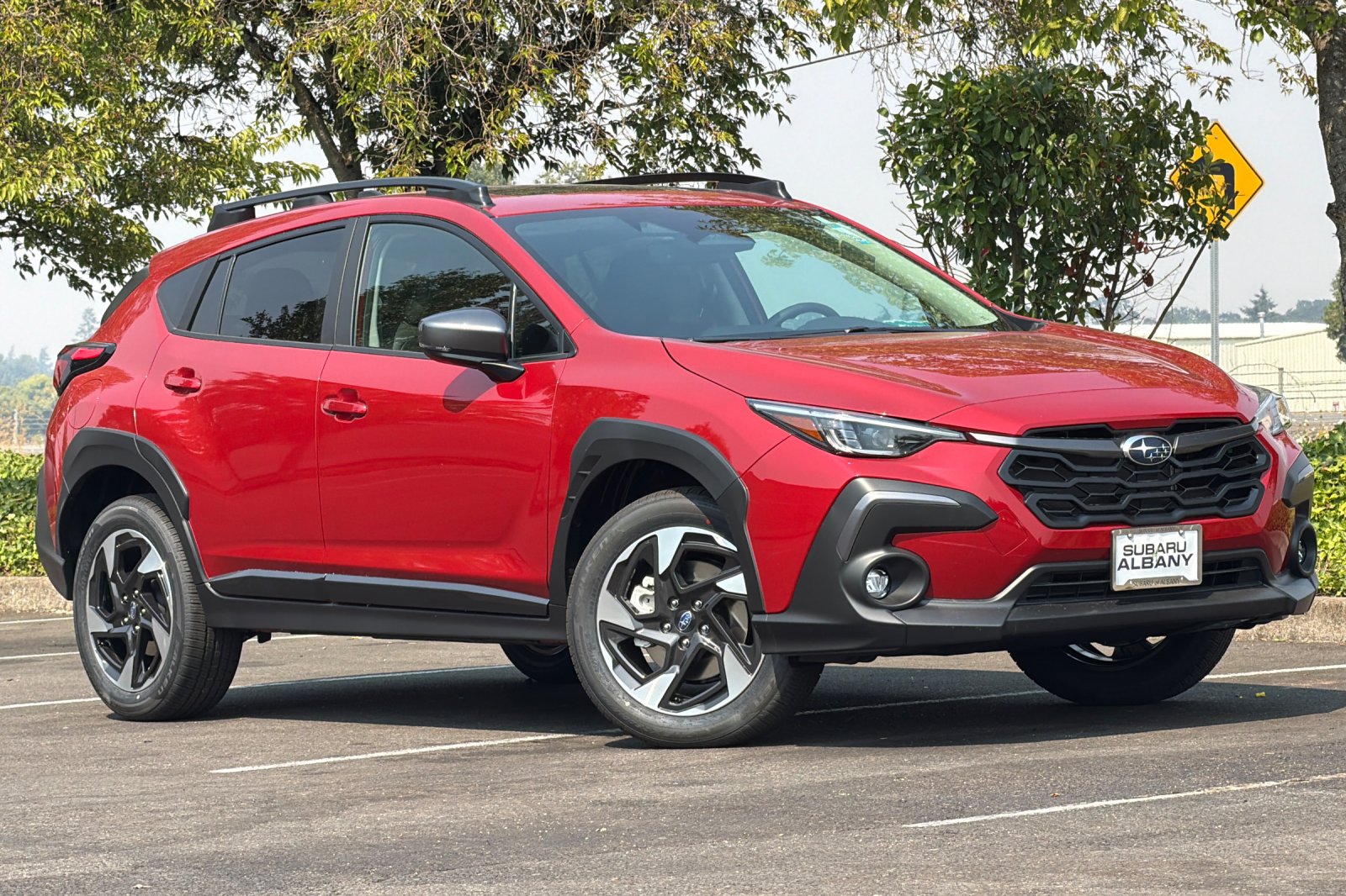 New 2026 LITHIUM RED PEARL Subaru Limited image 2