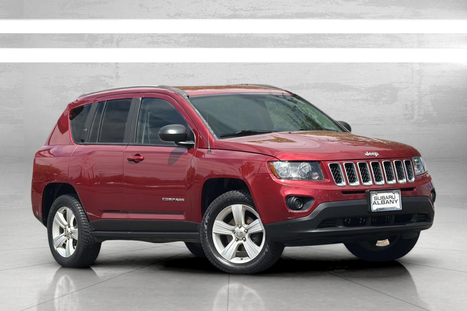 Used 2017 Jeep Compass Sport with VIN 1C4NJCBA2HD123510 for sale in Albany, OR