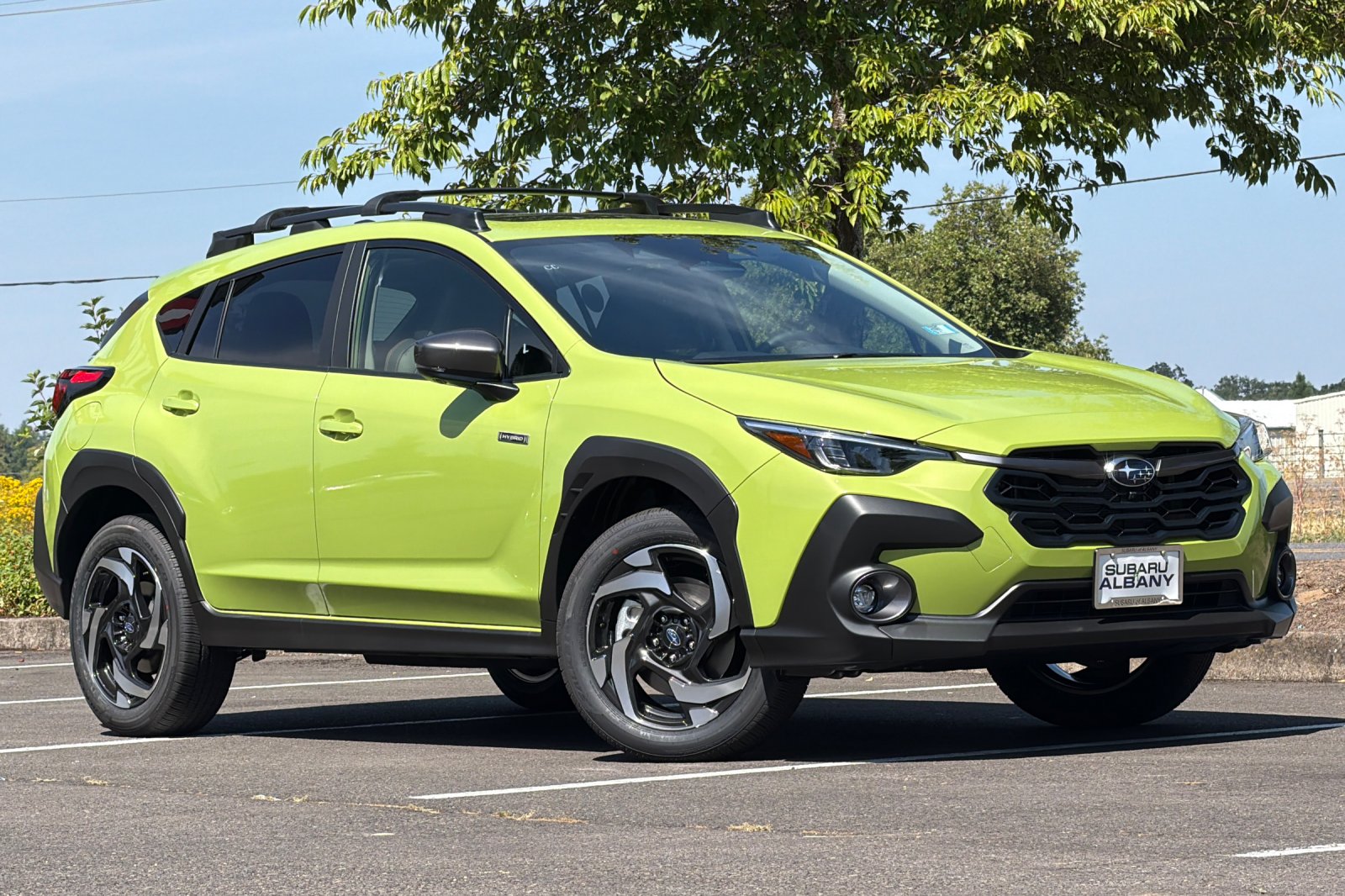 New 2026 CITRON YELLOW PEARL Subaru Limited Hybrid image 2