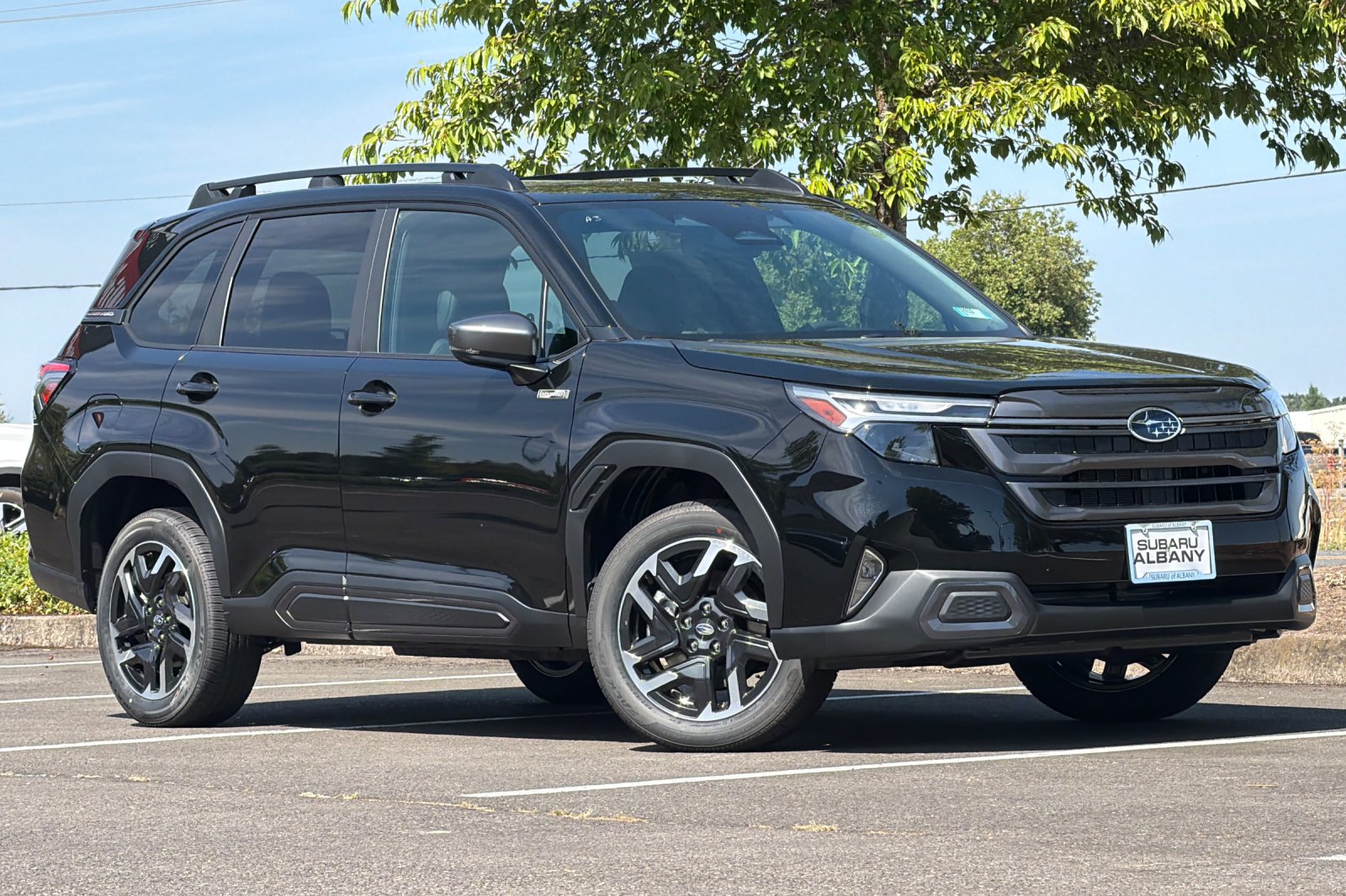 New 2026 CRYSTAL BLACK SILICA Subaru Limited Hybrid image 2