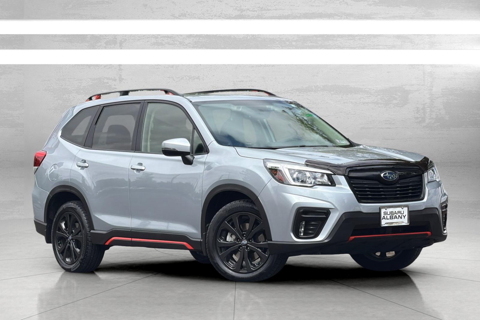 Used 2020 Ice Silver Metallic Subaru Sport image 2