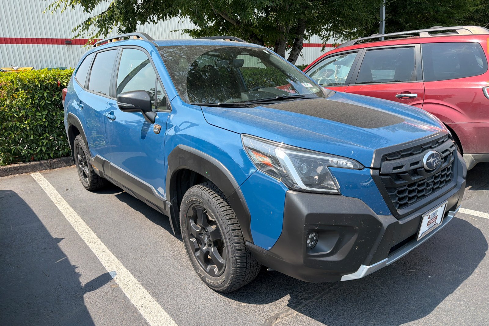 Certified Used 2022 Geyser Blue Subaru Wilderness image 2