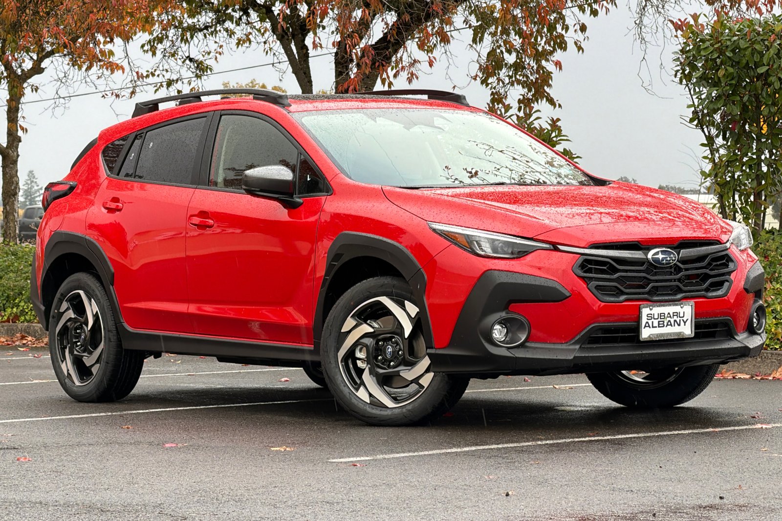 New 2027 IGNITION RED Subaru Limited Hybrid image 2