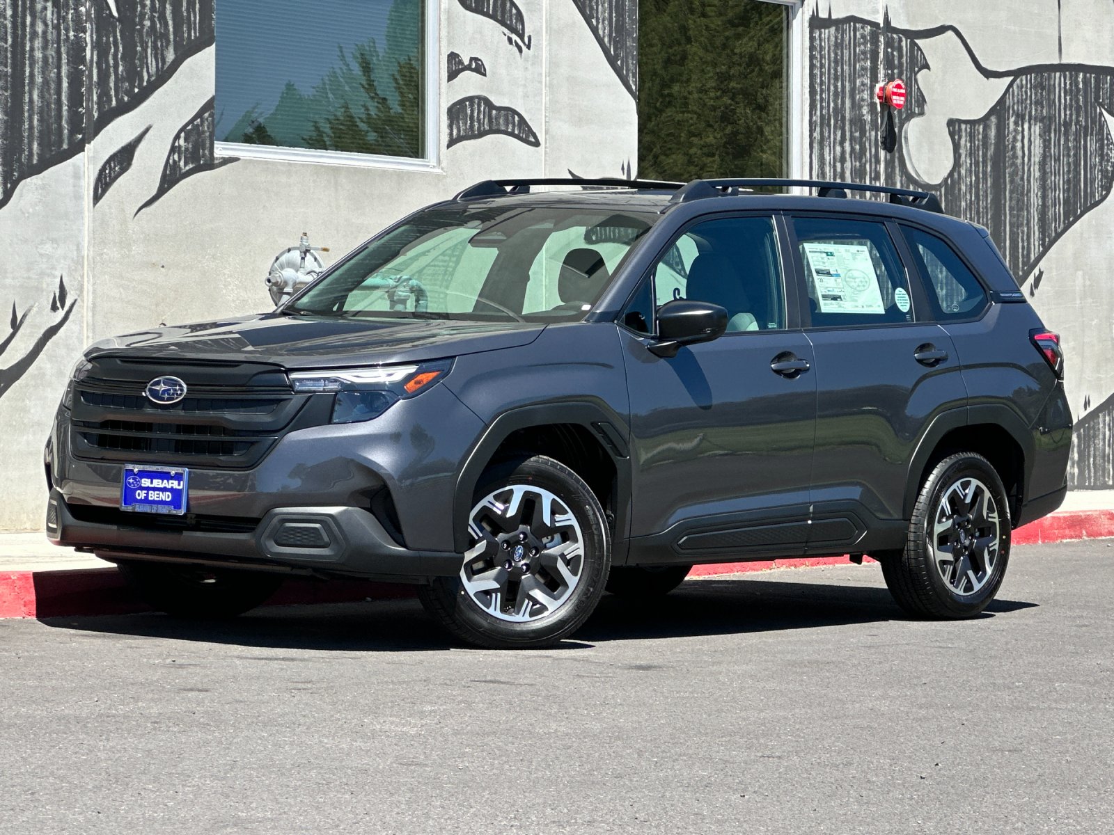 New 2026 Magnetite Gray Metallic Subaru Base image 2