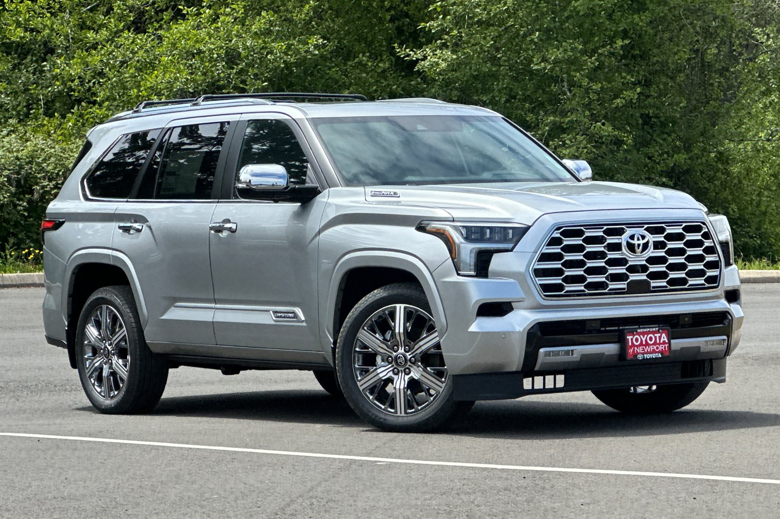 New 2026 Celestial Silver Metallic Toyota  Capstone image 2