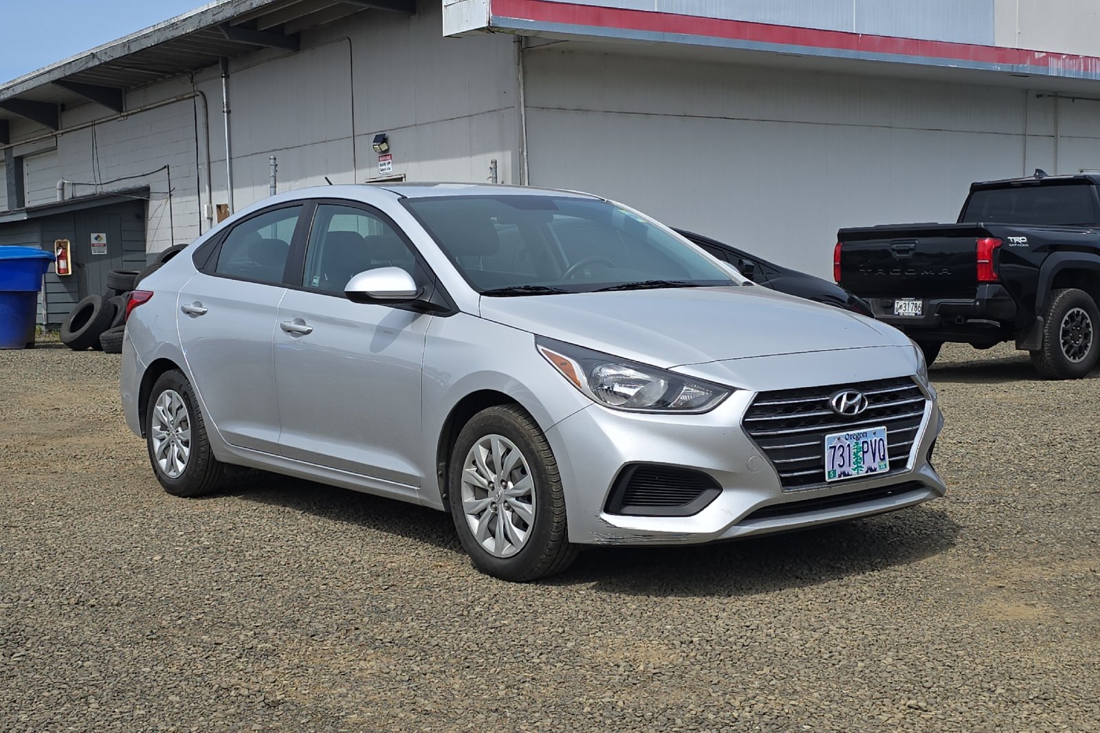 Used 2021 Hyundai Accent SE with VIN 3KPC24A6XME147277 for sale in Newport, OR