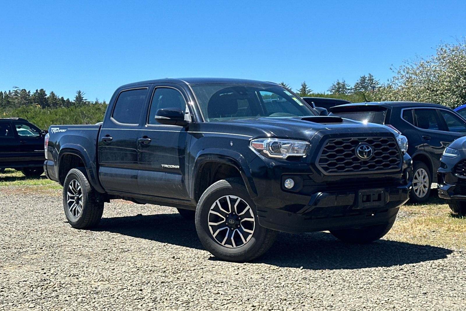 Used 2022 Black Toyota TRD Sport image 2