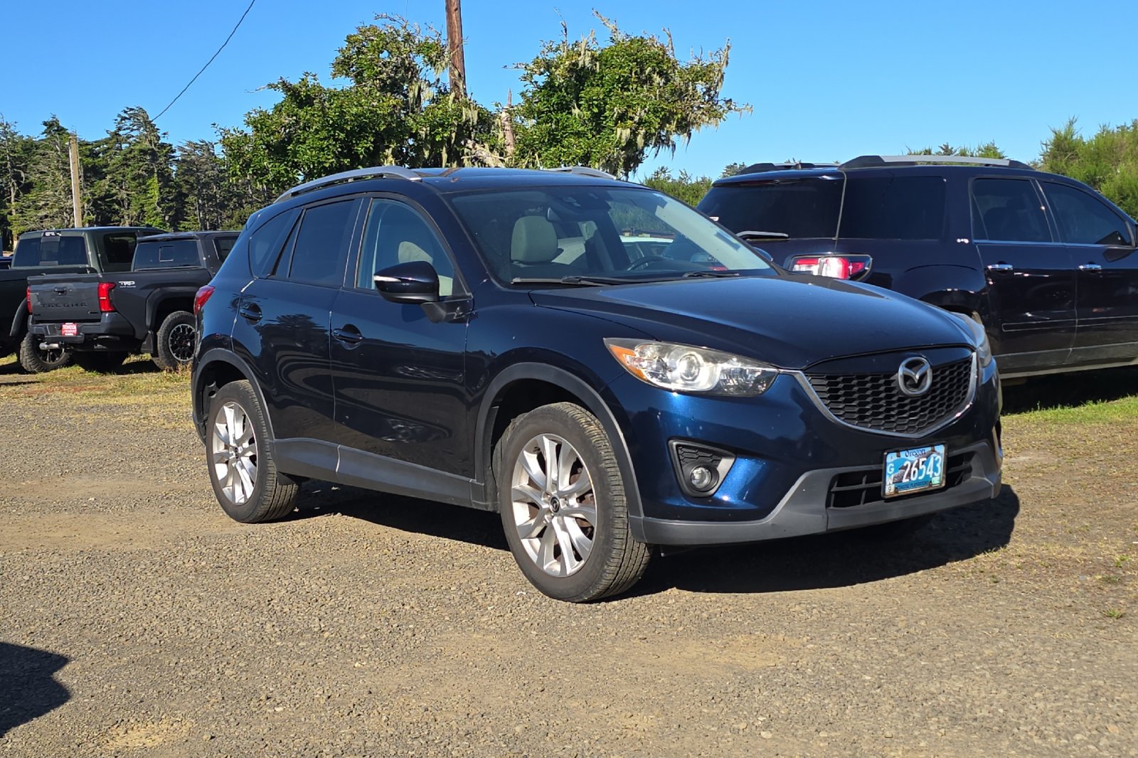 Used 2015 Blue Mazda Grand Touring image 2