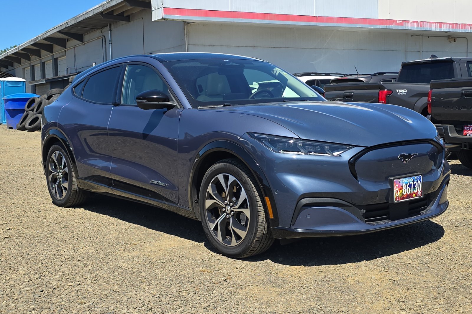 Used 2021 Blue Ford Premium image 2