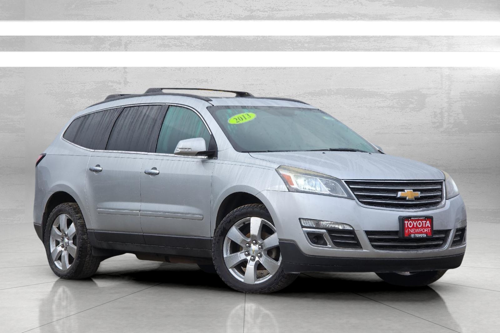 Used 2013 Chevrolet Traverse LTZ with VIN 1GNKVLKD3DJ266387 for sale in Newport, OR