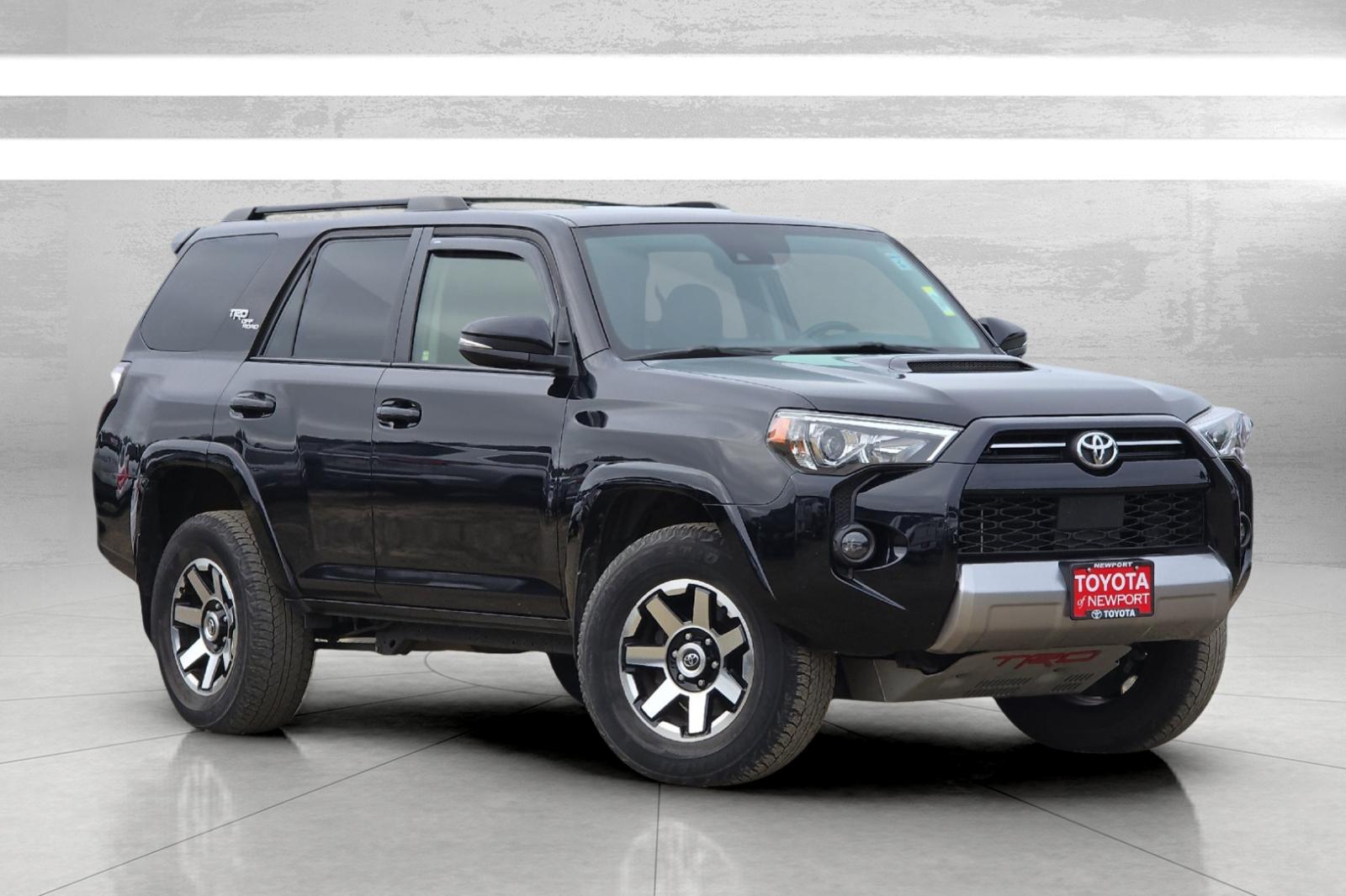 Used 2021 Black Toyota TRD Off-Road Premium image 2
