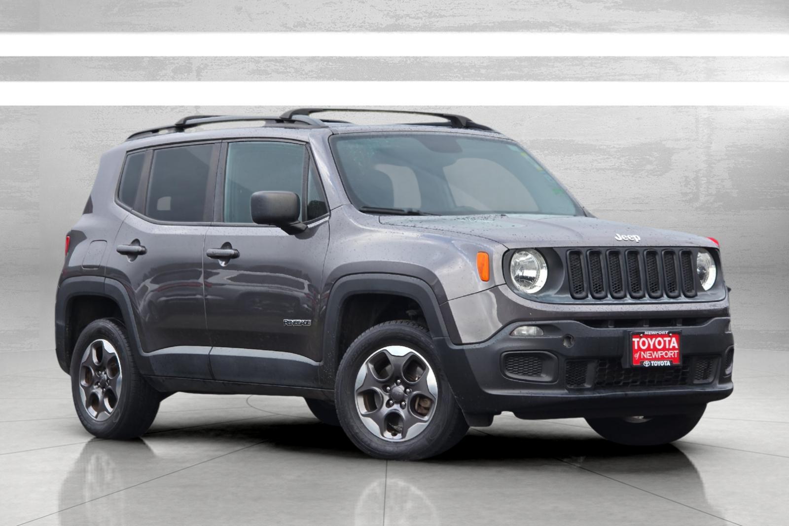 Used 2017 Gray Jeep Sport image 2