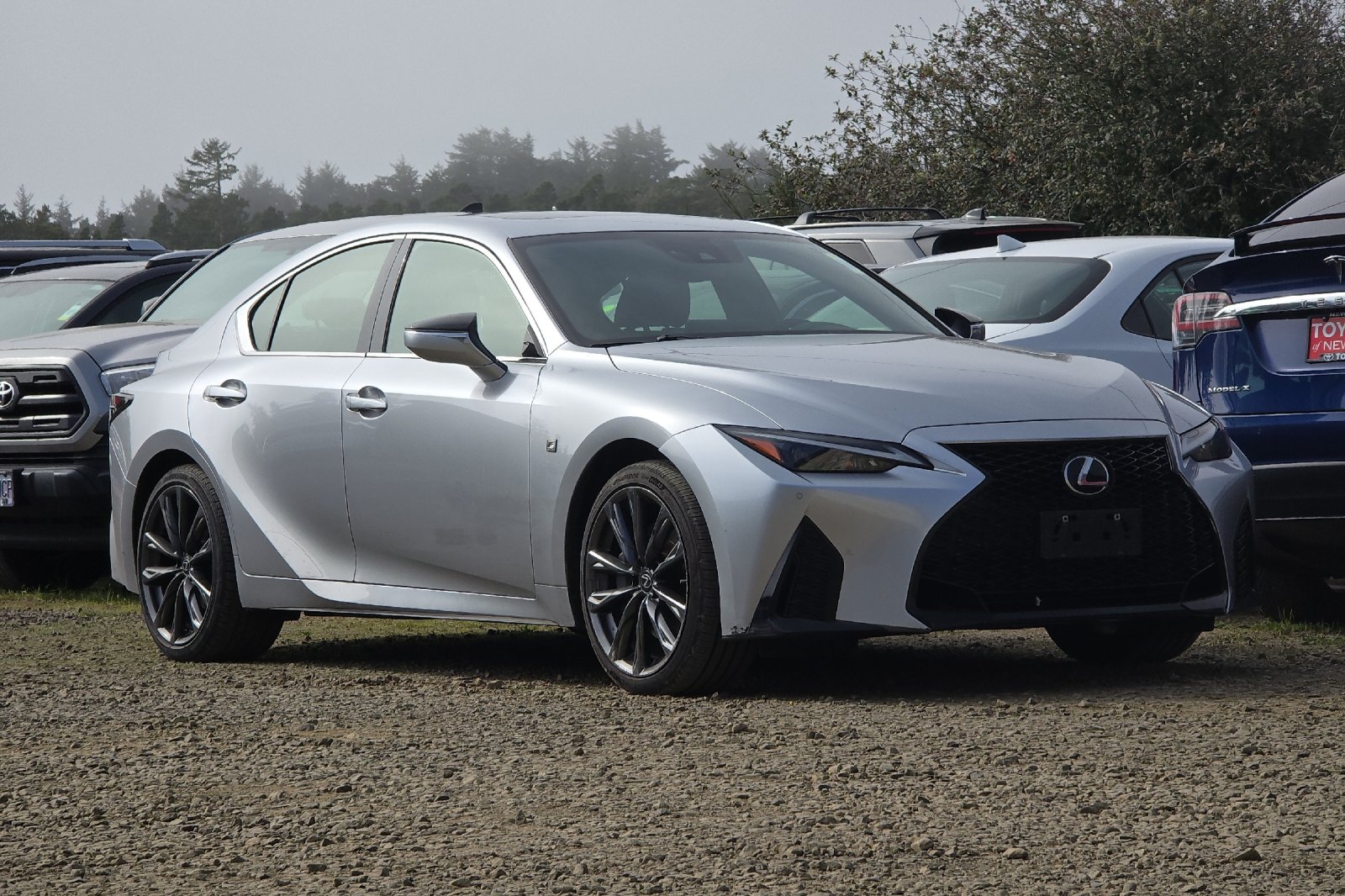 Used 2022 Silver Lexus 350 F SPORT image 2