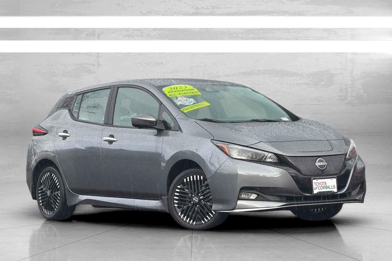 Used 2023 Nissan Leaf SV Plus with VIN 1N4CZ1CV3PC552526 for sale in Corvallis, OR