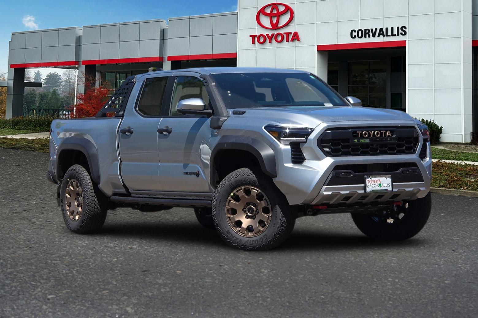 New 2026 Celestial Silver Metallic Toyota Tacoma Trailhunter image 2