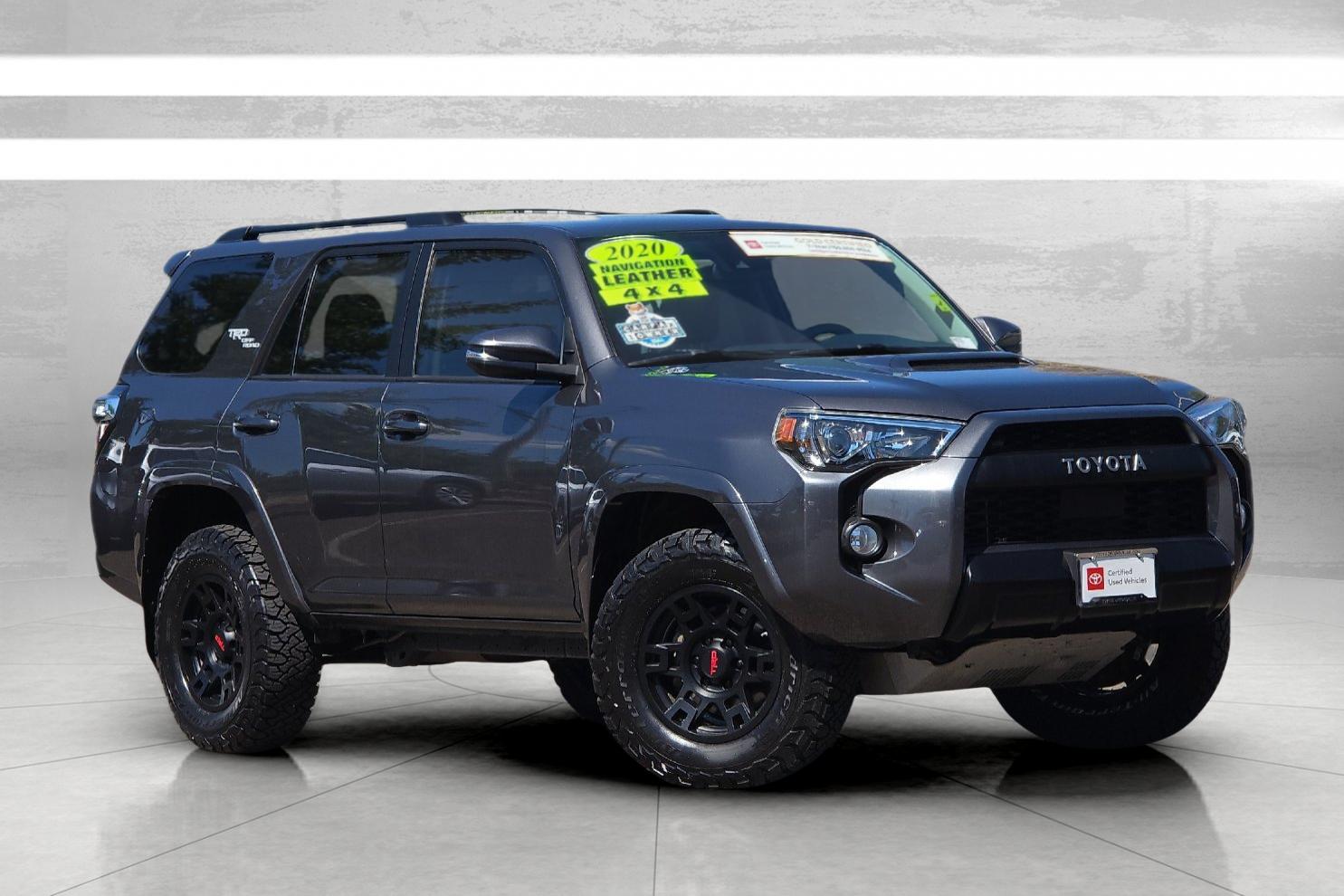 Certified Used 2020 Magnetic Gray Metallic Toyota TRD Off-Road Premium image 2