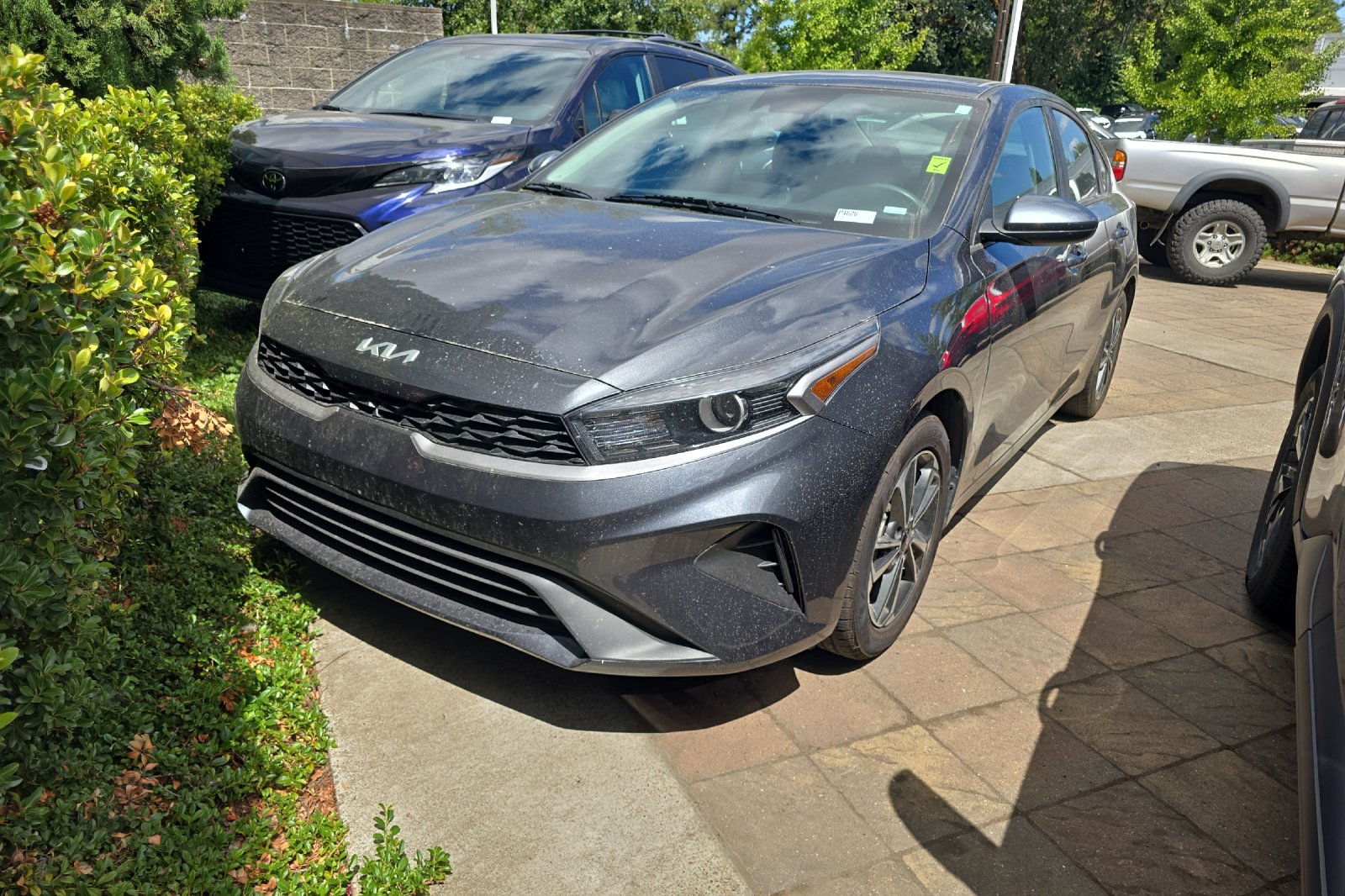 Used 2024 Gravity Gray Kia LXS image 2