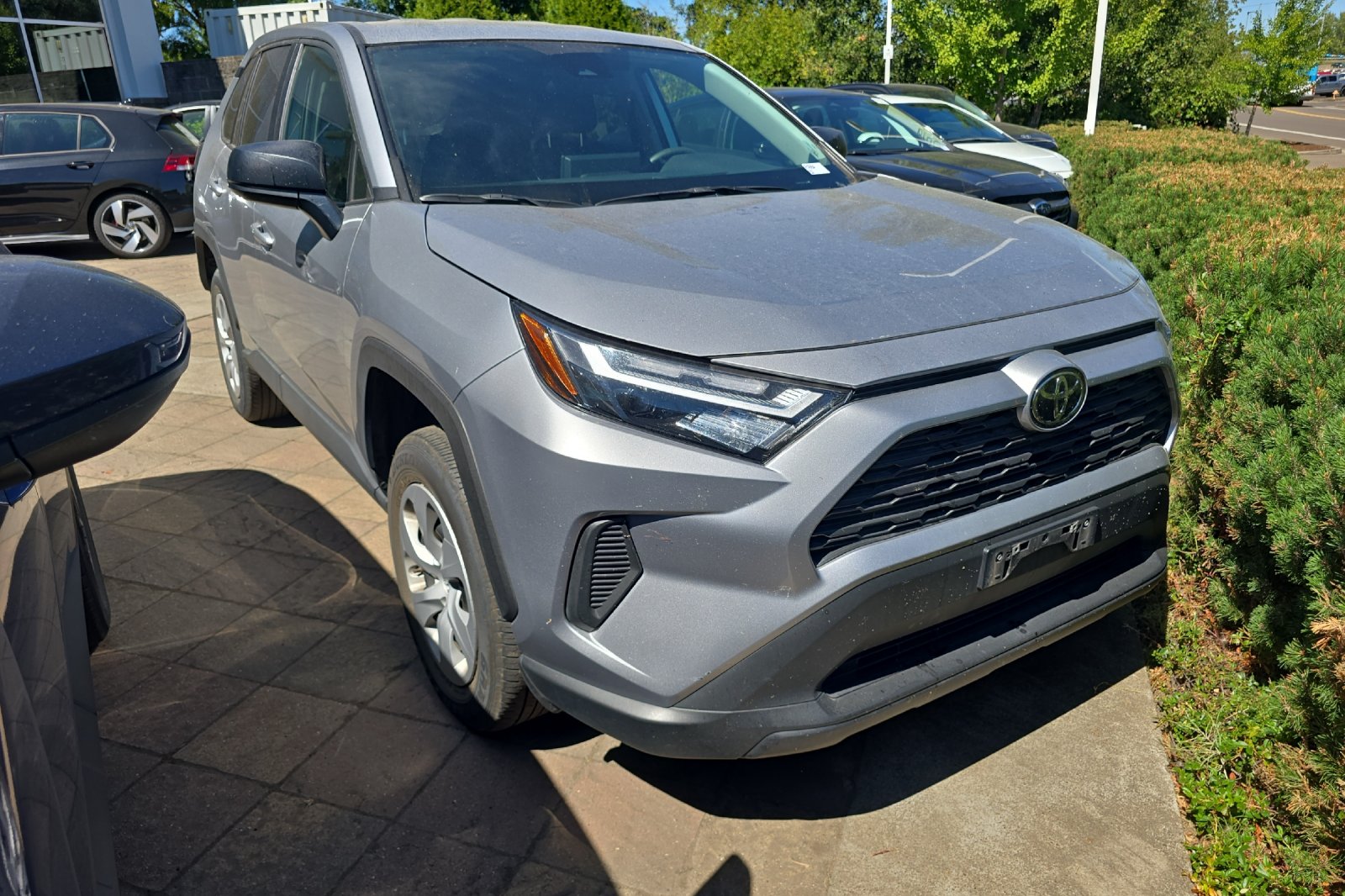 Certified Used 2025 Silver Sky Metallic Toyota LE image 2