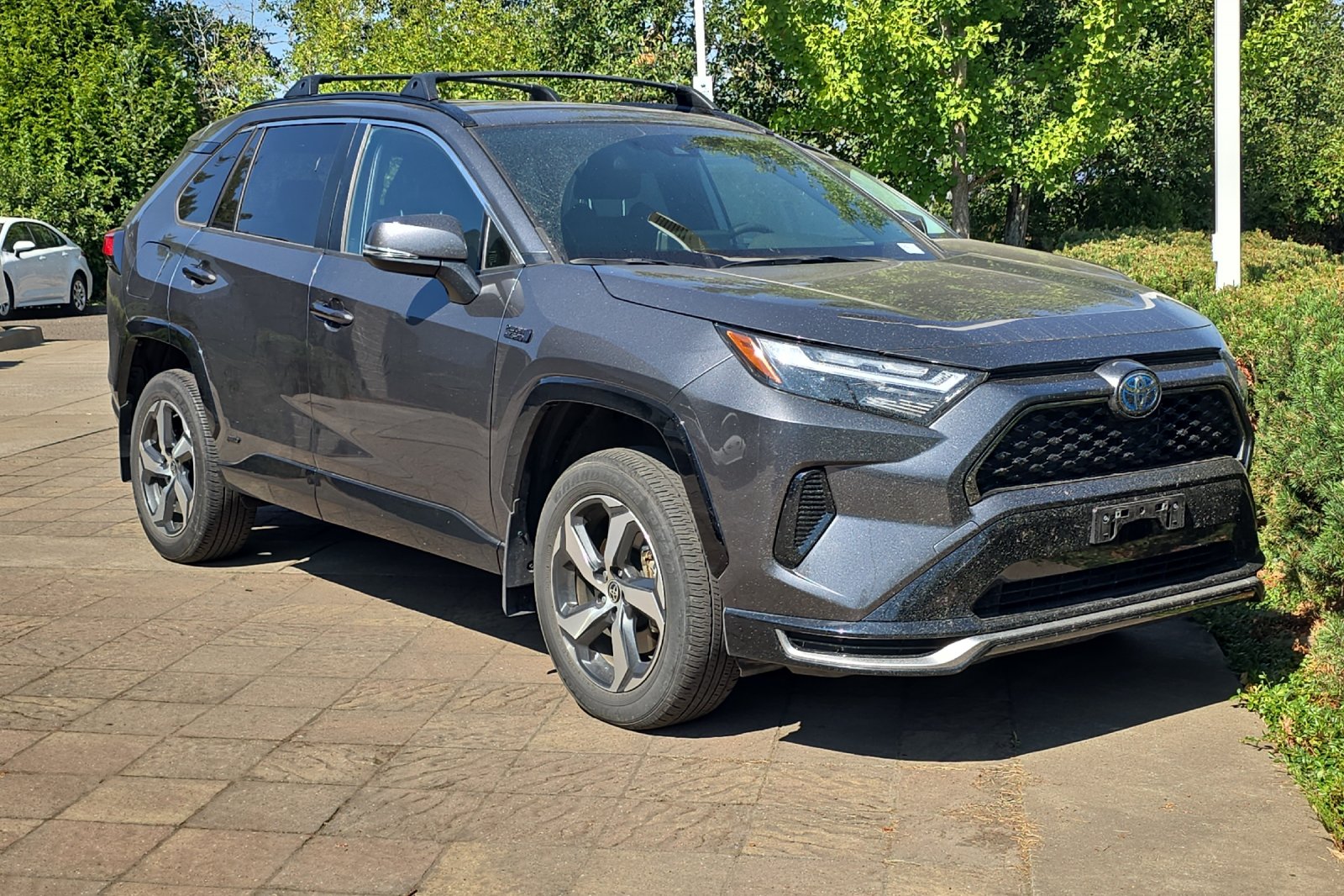 Used 2024 Gray Toyota SE image 2