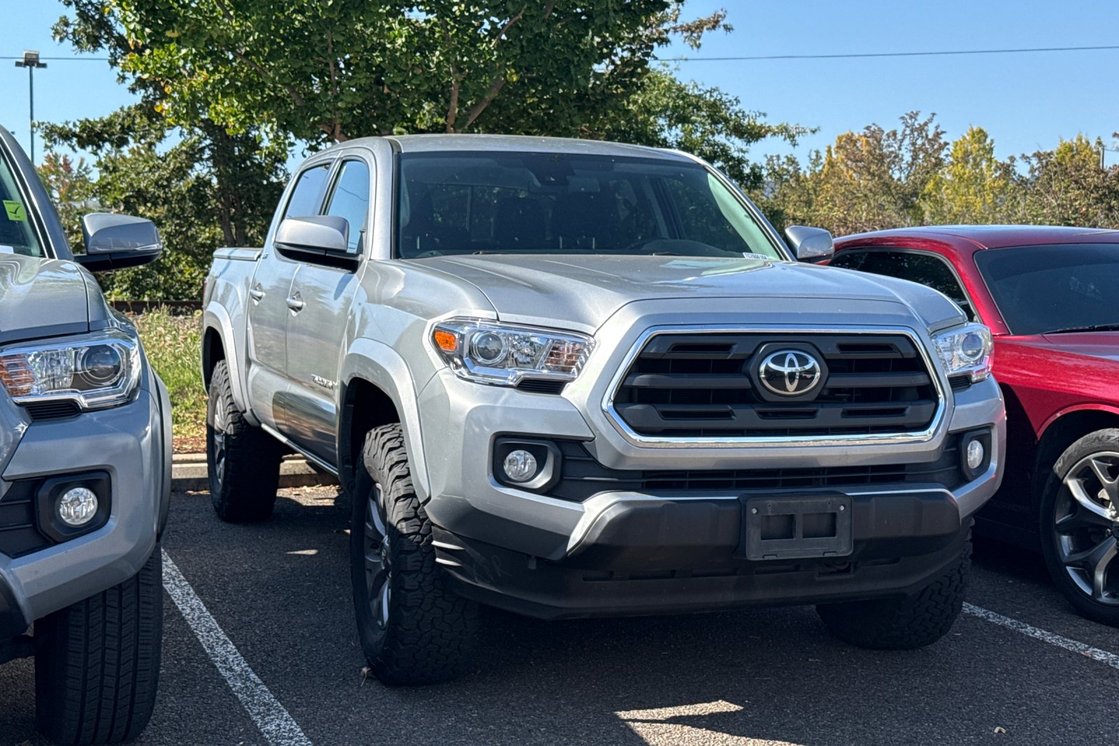 Used 2019 Silver Sky Metallic Toyota SR5 image 2