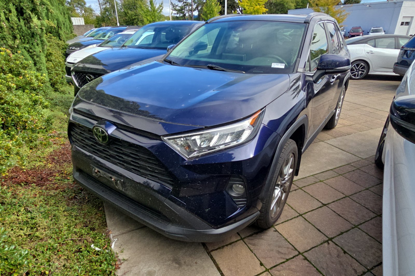 Used 2021 Blue Toyota XLE Premium image 2