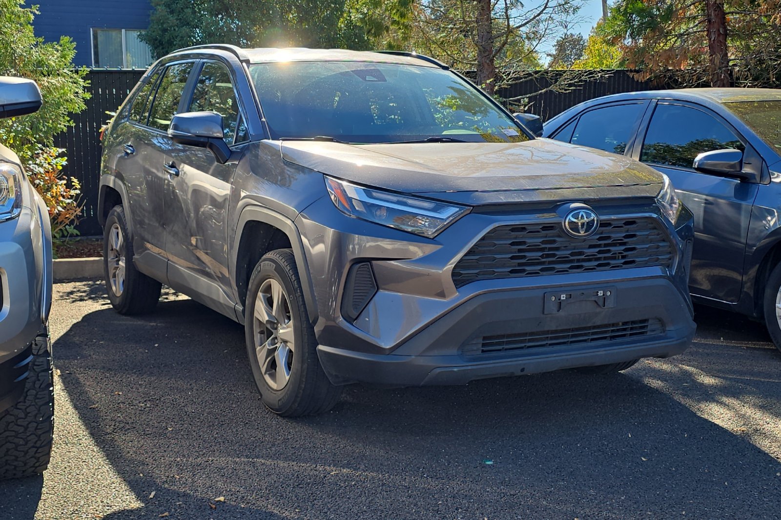 Used 2024 Magnetic Gray Metallic Toyota XLE image 2